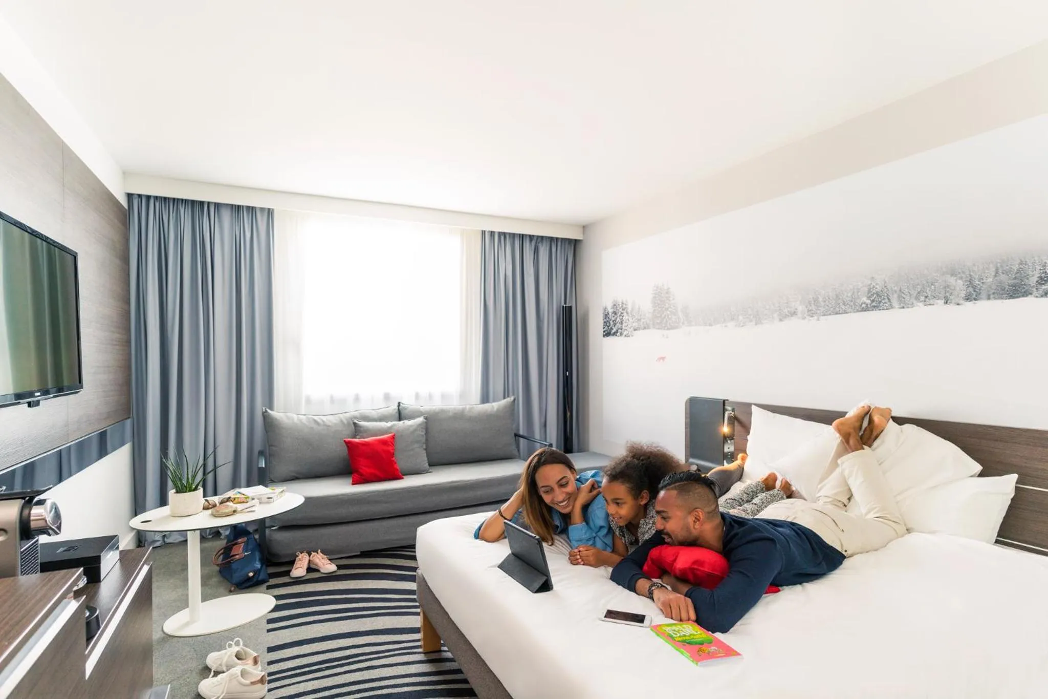 Family, Bed in Novotel Paris Centre Gare Montparnasse