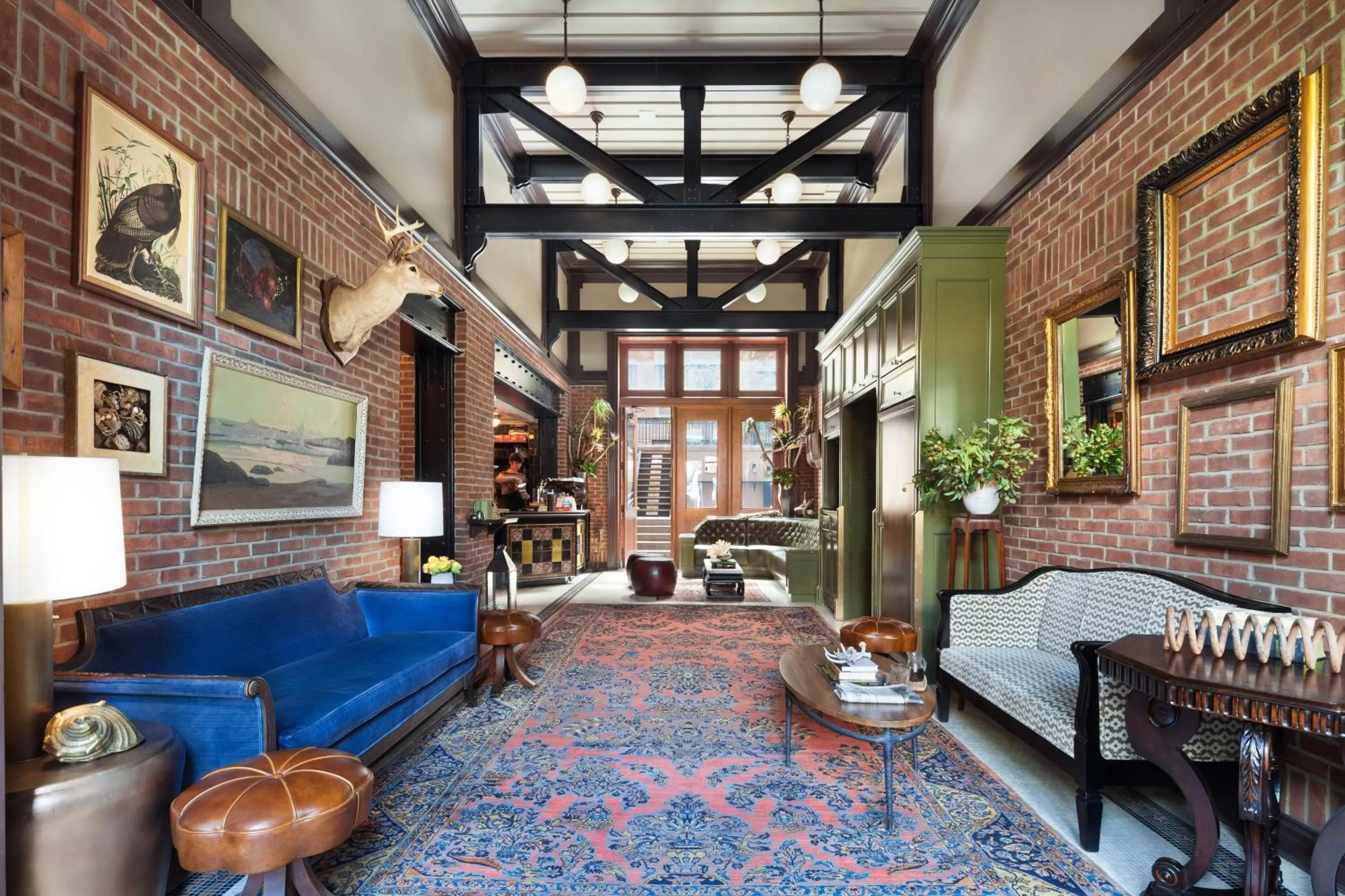 Lobby or reception in The High Line Hotel