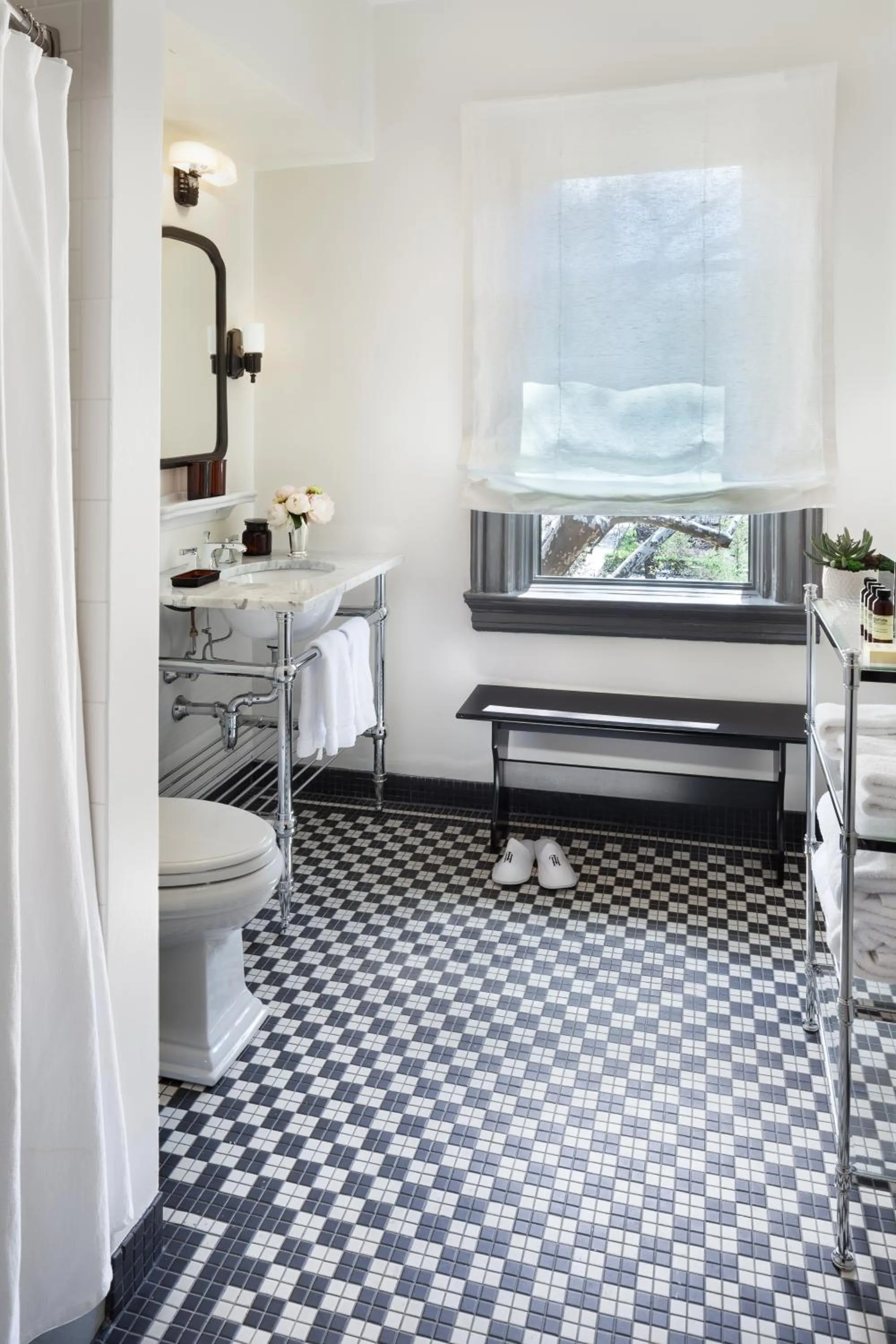 Bathroom in The High Line Hotel