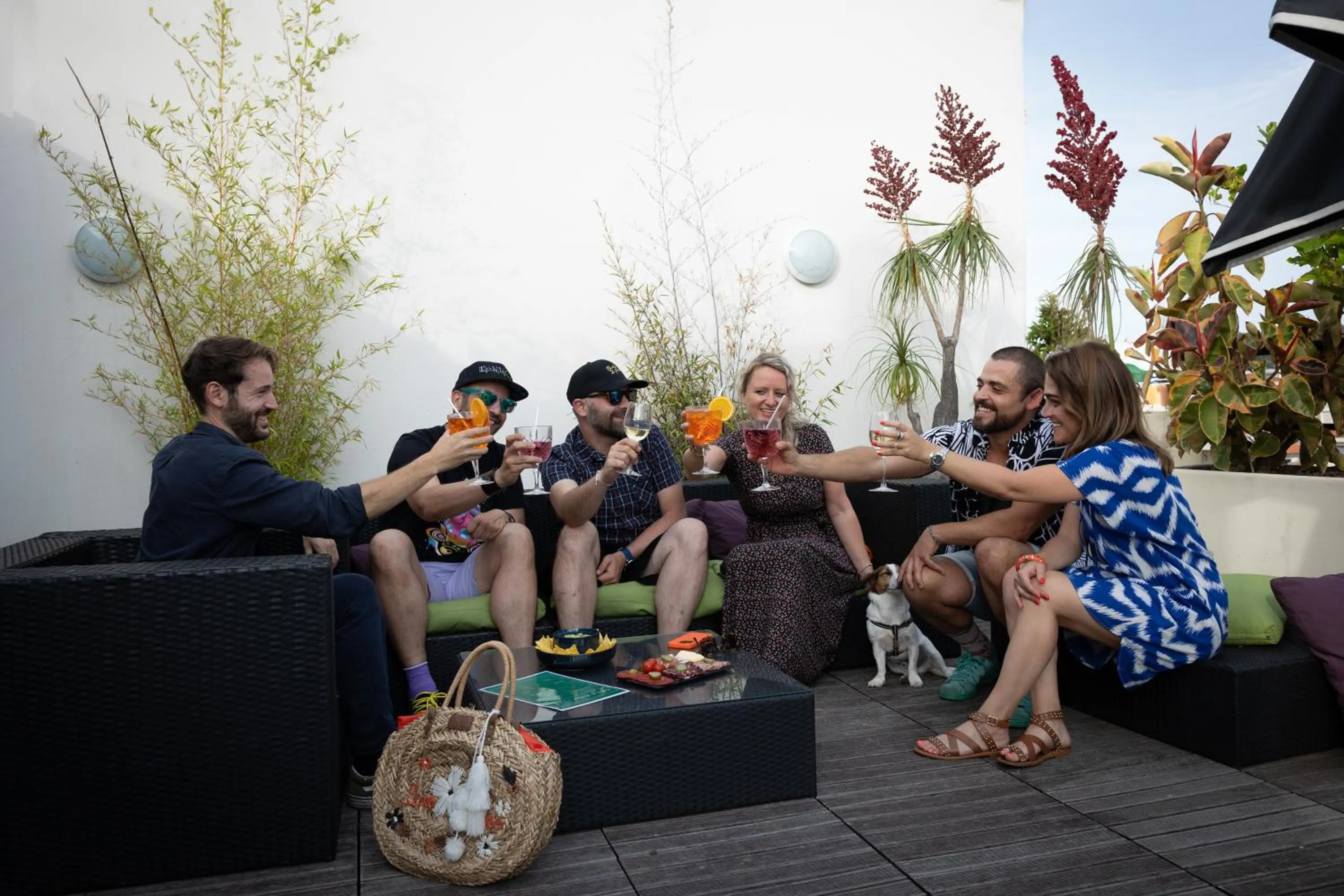 Patio in Mercure Nice Centre Grimaldi