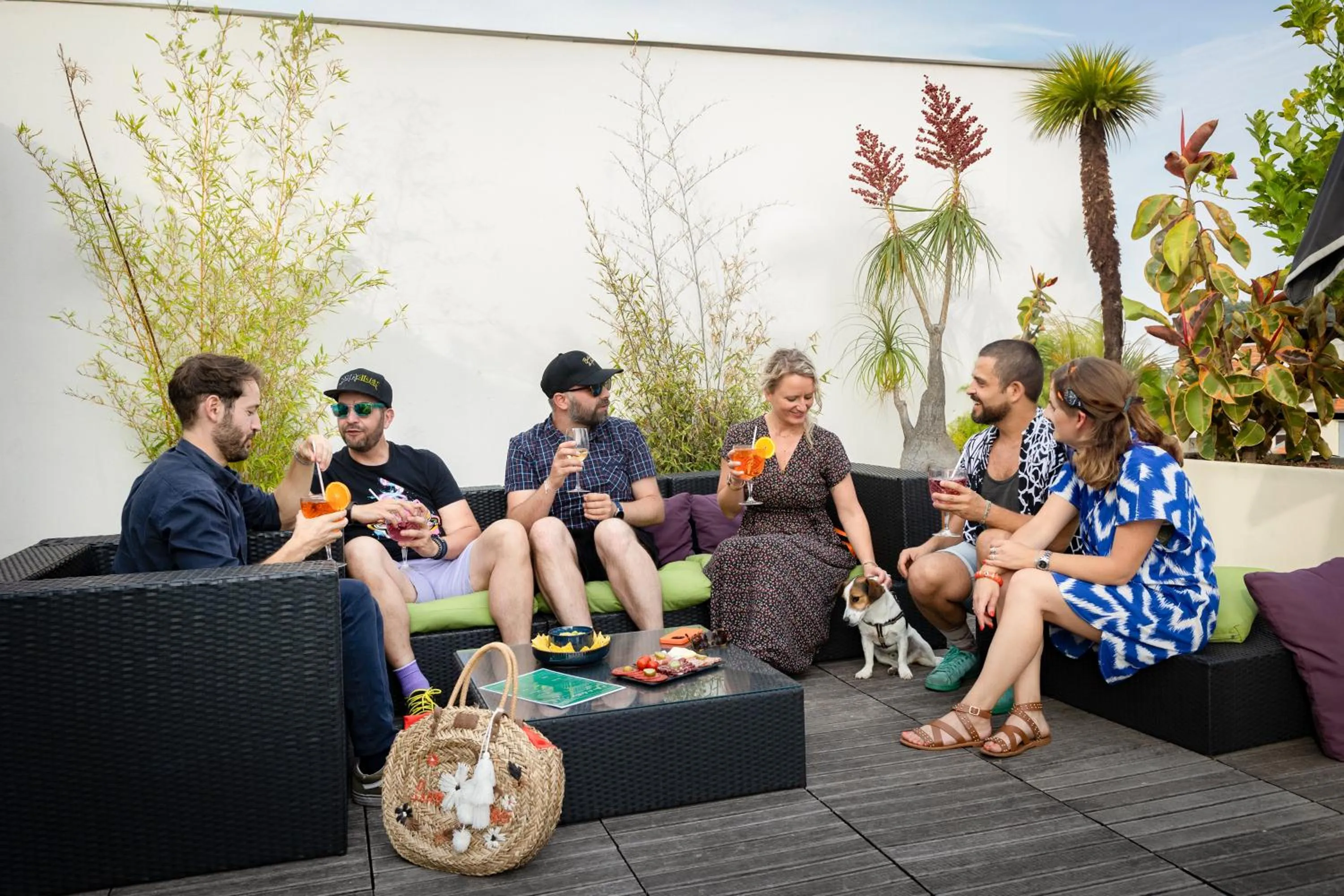 Patio in Mercure Nice Centre Grimaldi