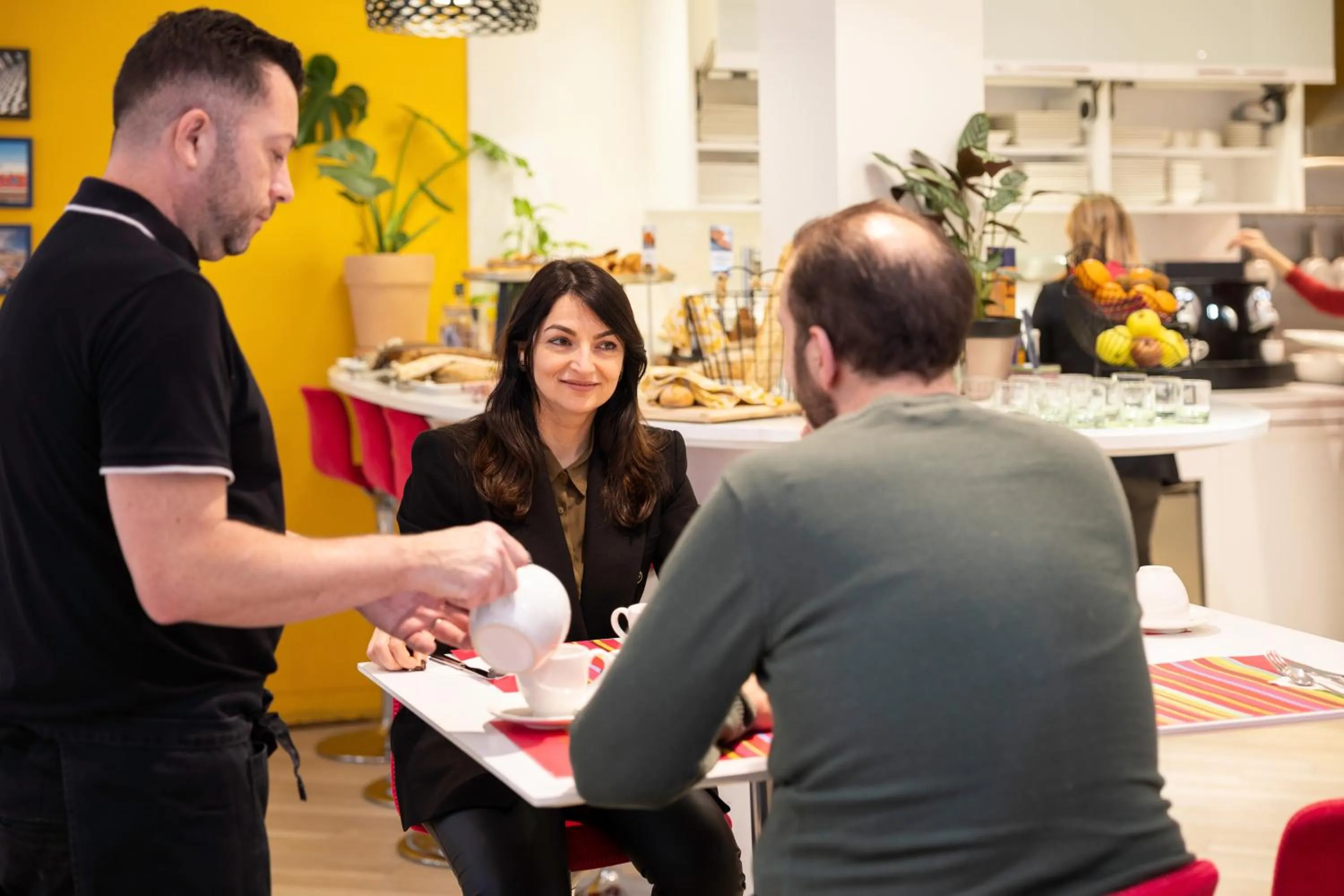 Breakfast in Mercure Nice Centre Grimaldi