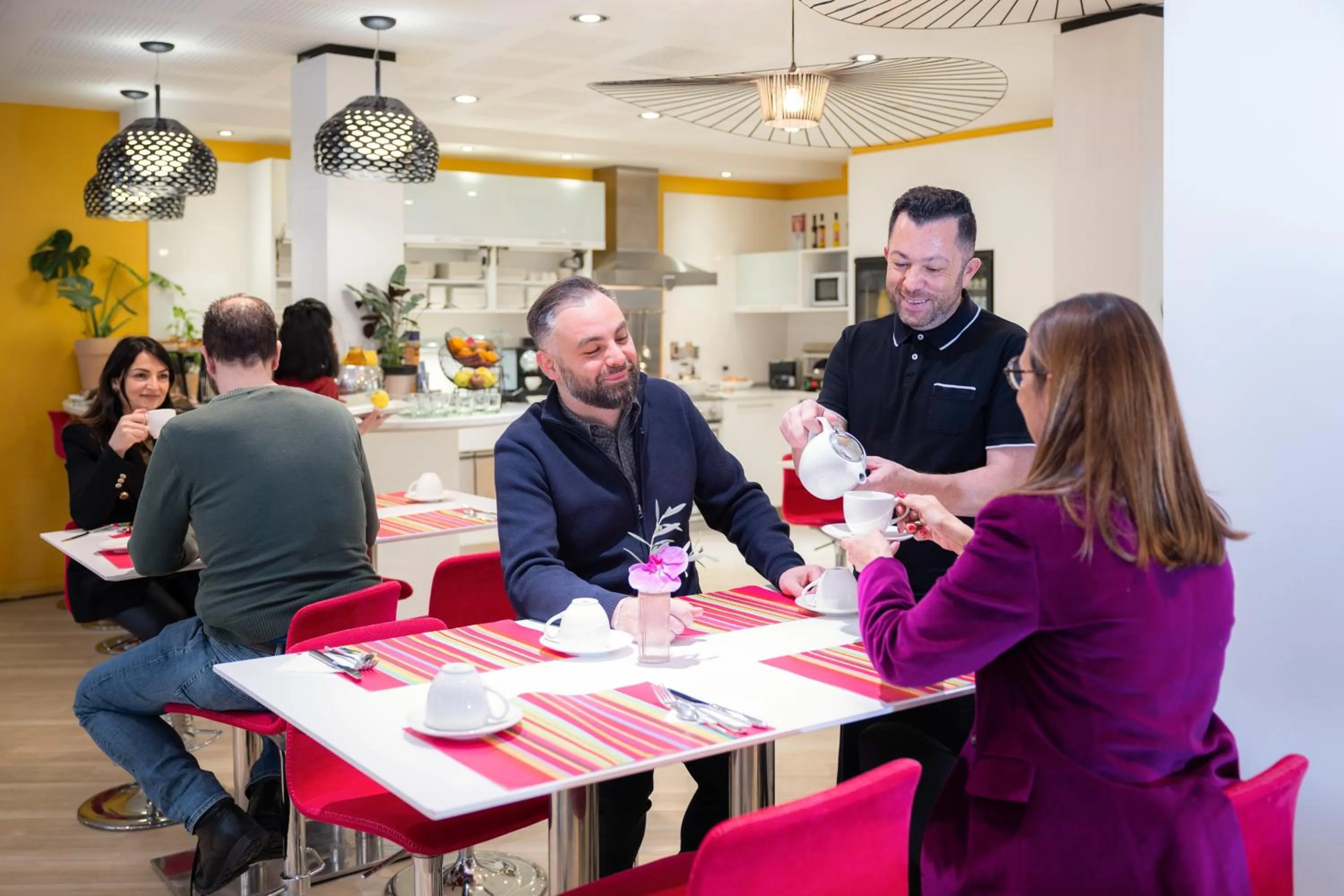 Breakfast in Mercure Nice Centre Grimaldi