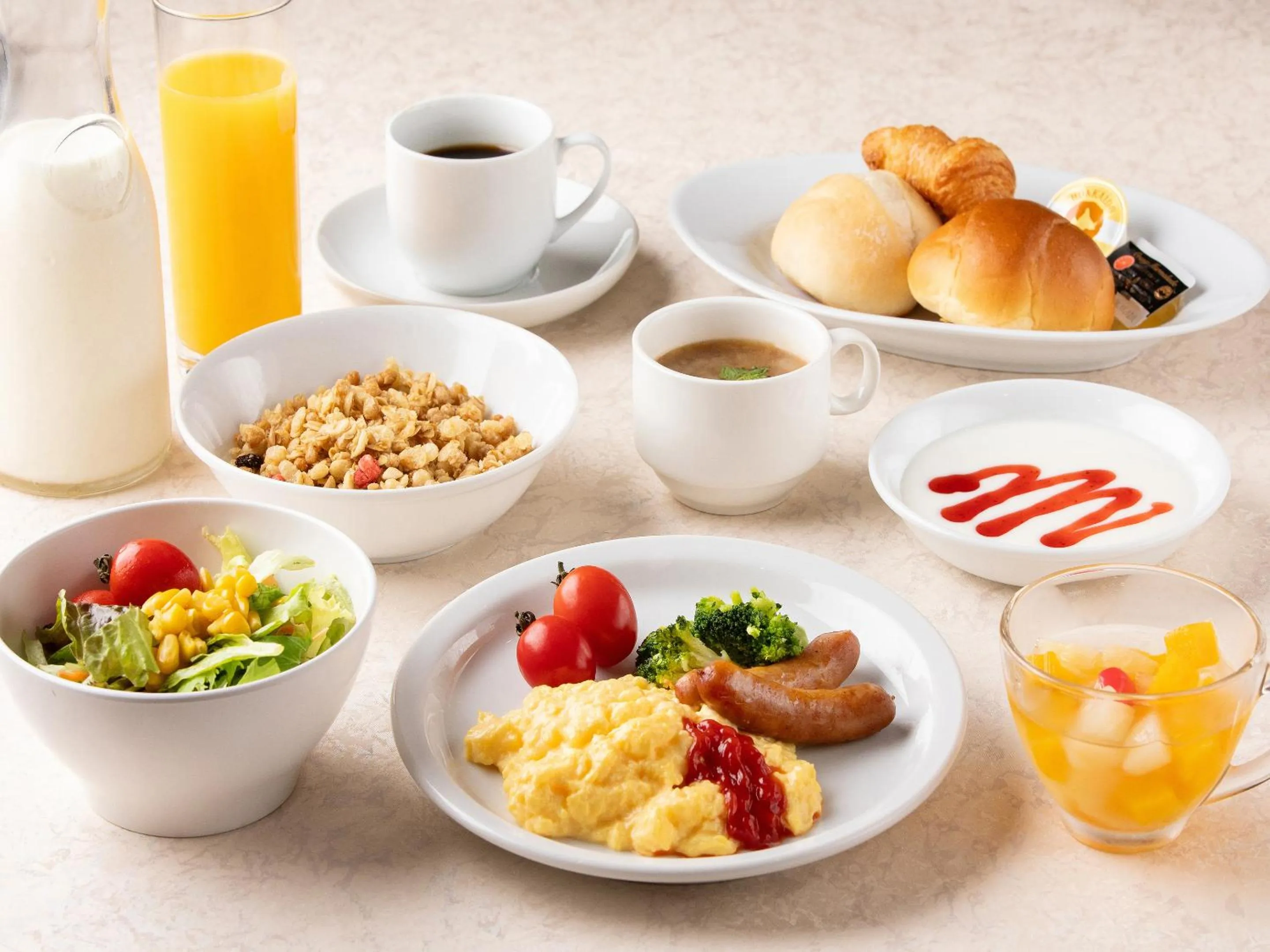 Breakfast in Shinagawa Tobu Hotel