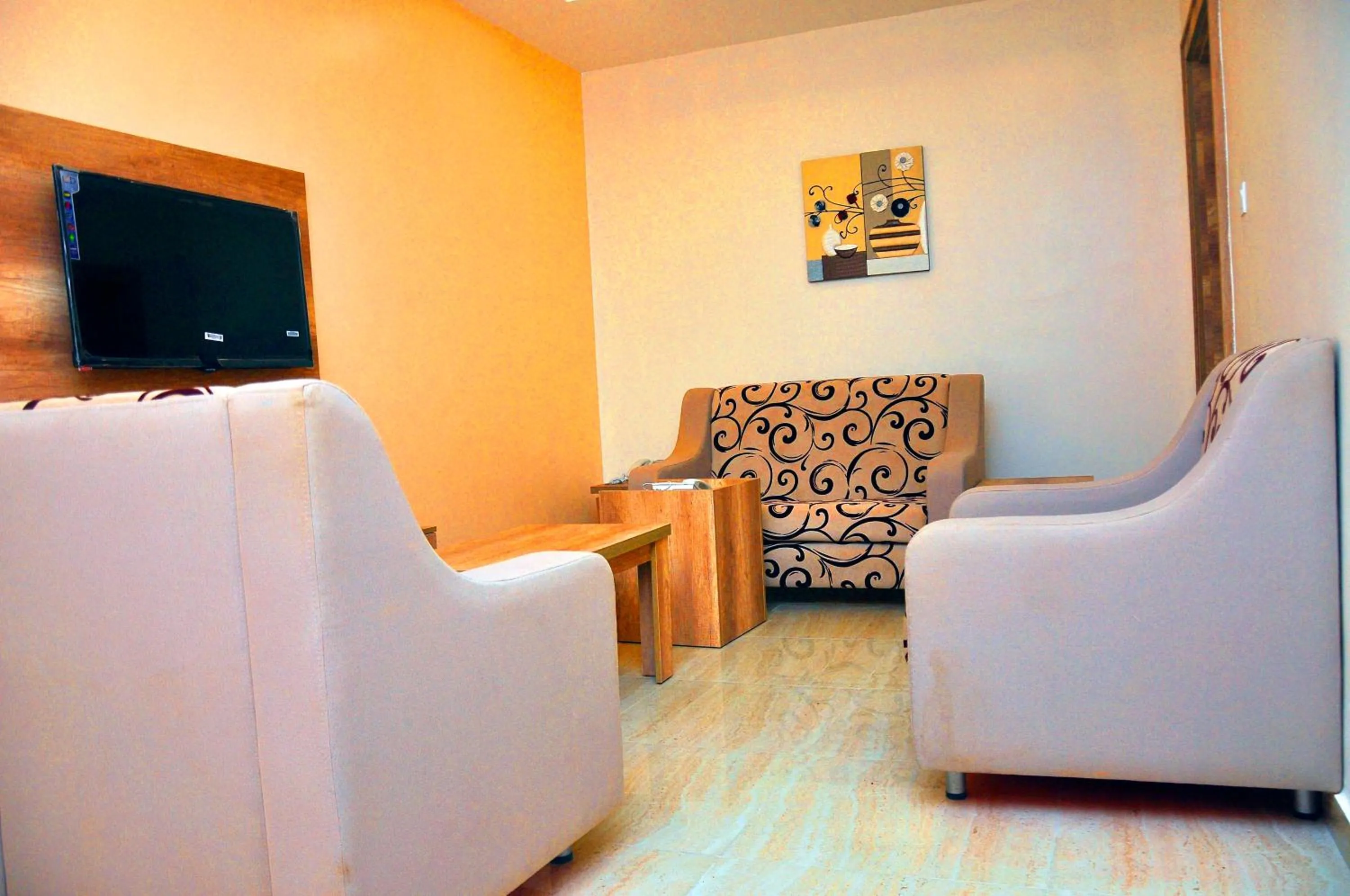 Living room in Lit Suites