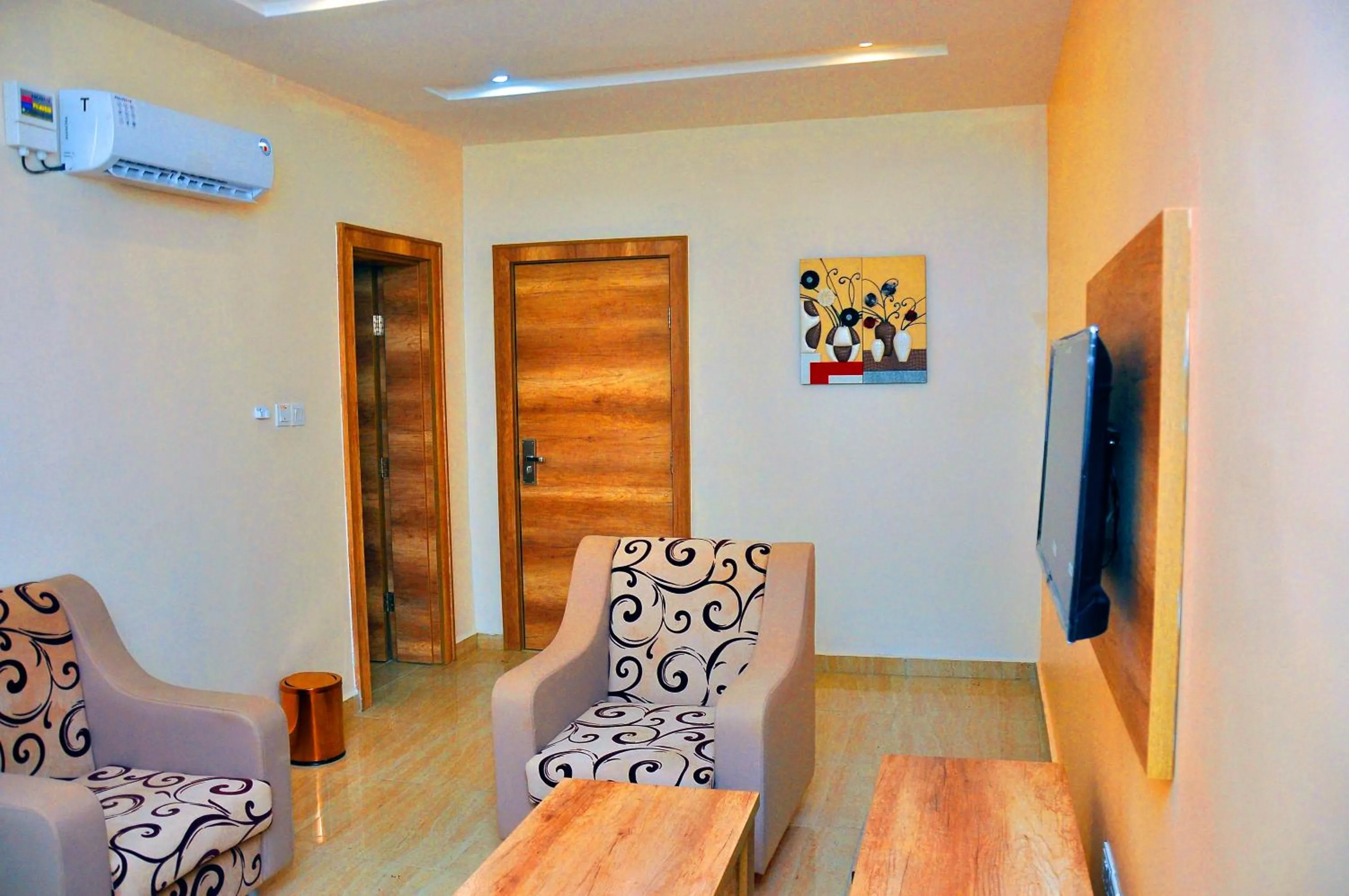 Living room in Lit Suites