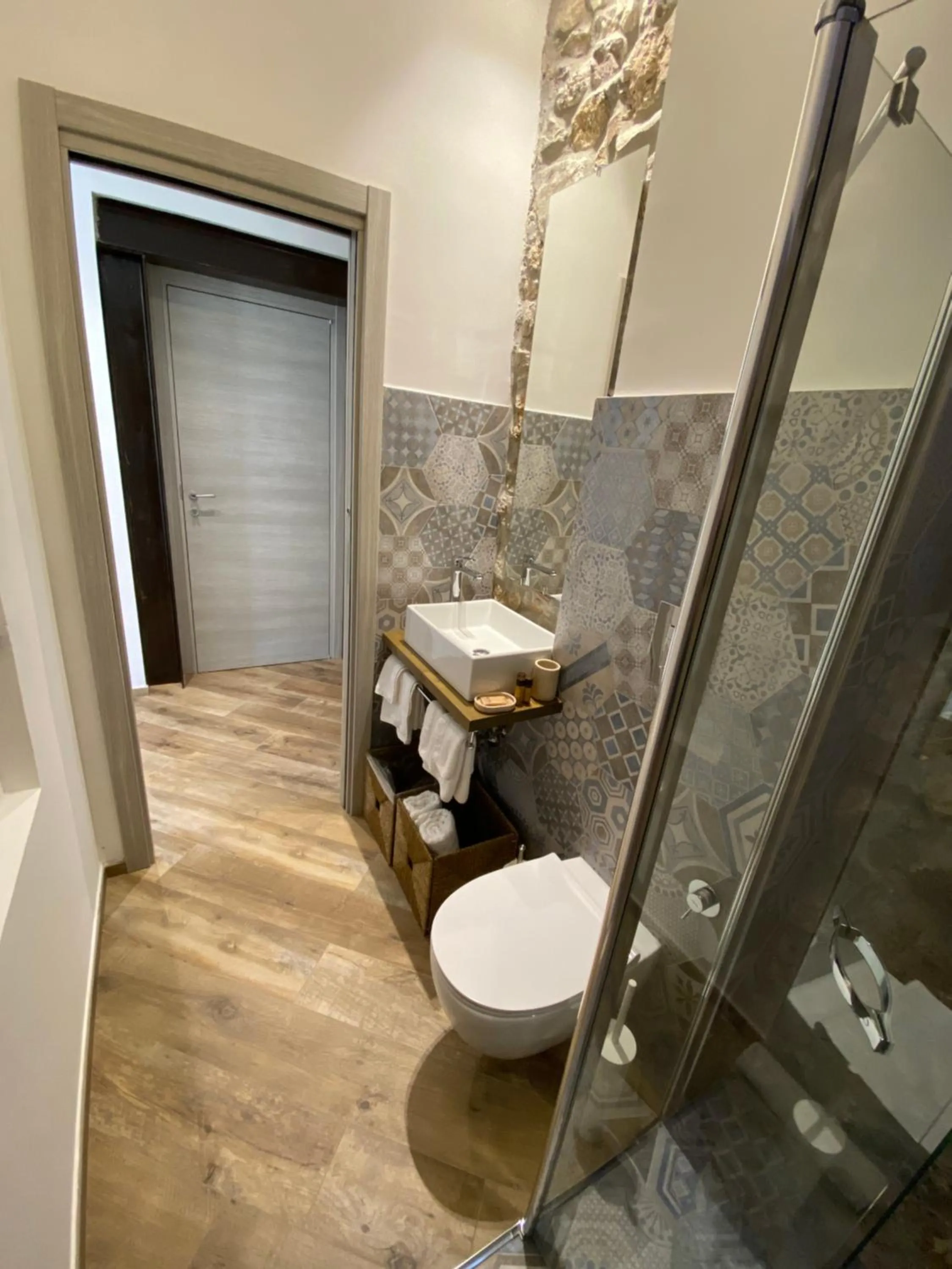 Bathroom in L'Orologio Bed & Breakfast