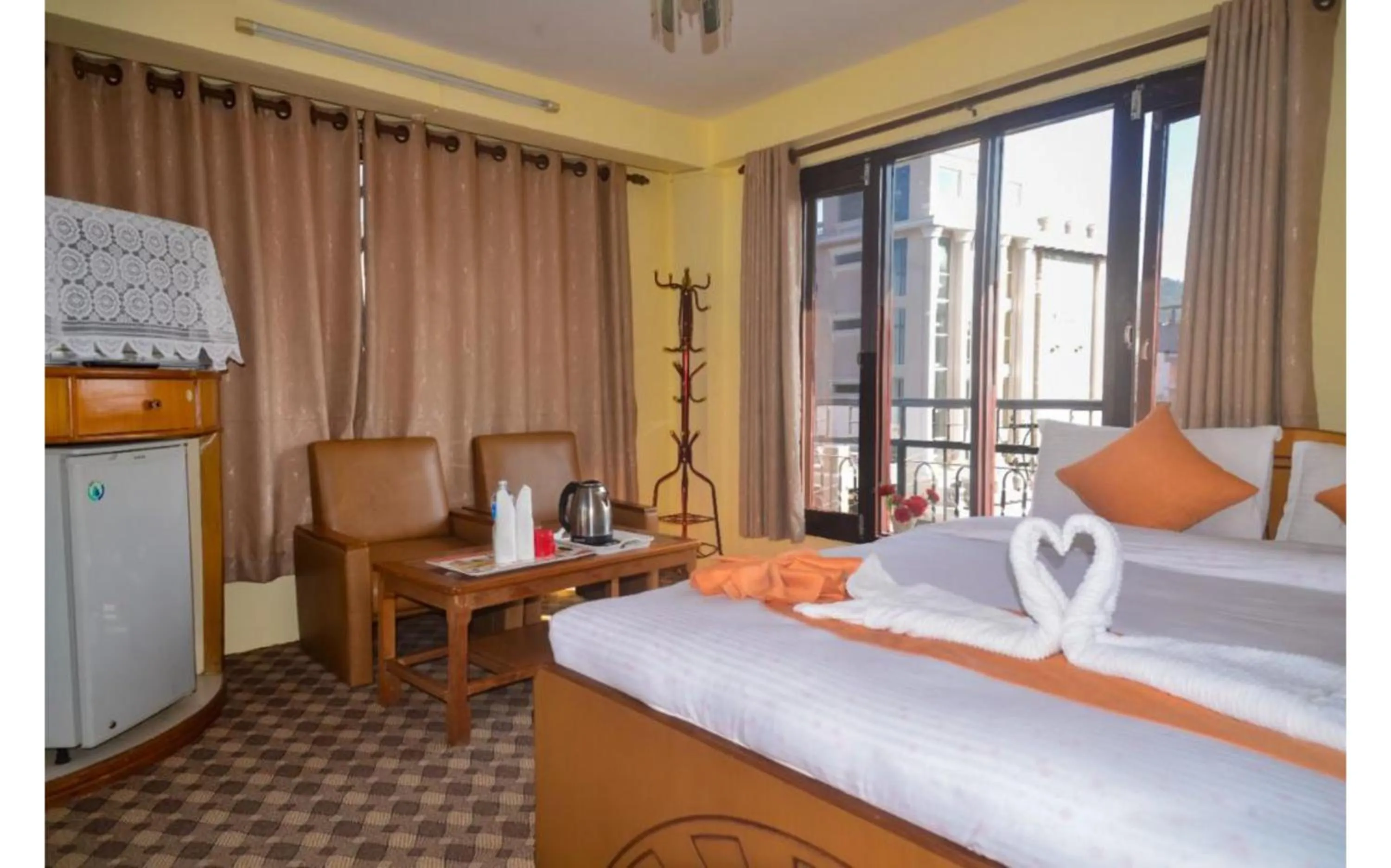 Bedroom, Bed in Hotel Travel Inn