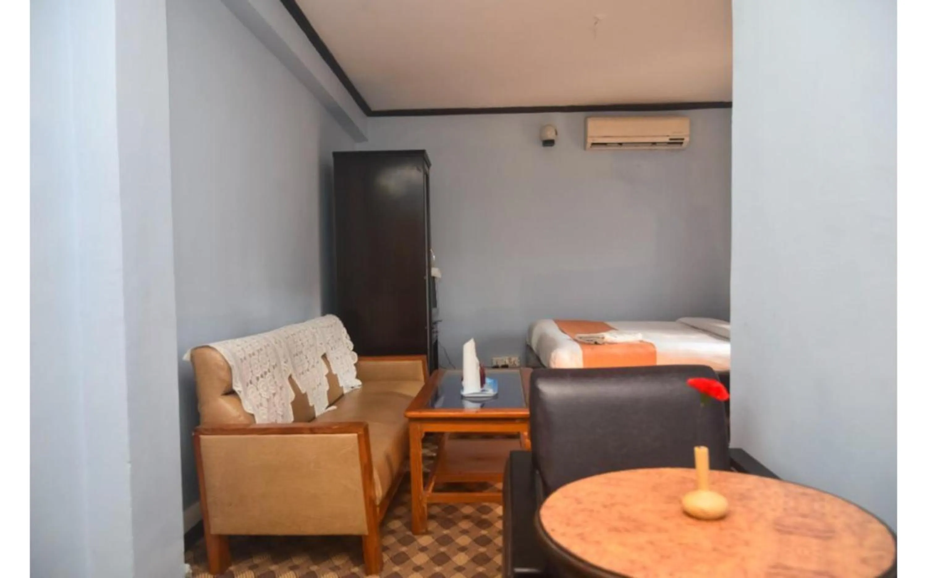 Bedroom, Bed in Hotel Travel Inn