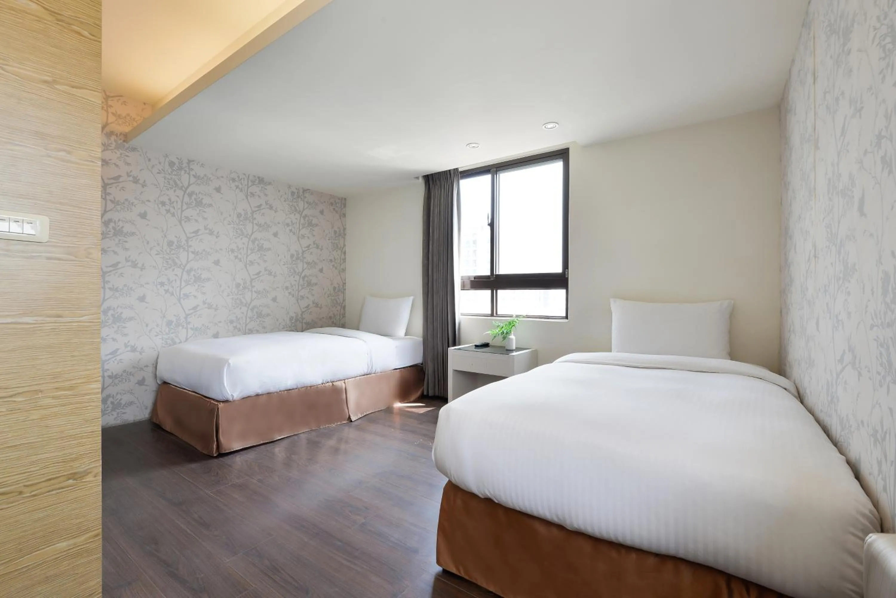 Bedroom, Bed in Taichung One Chung Hotel