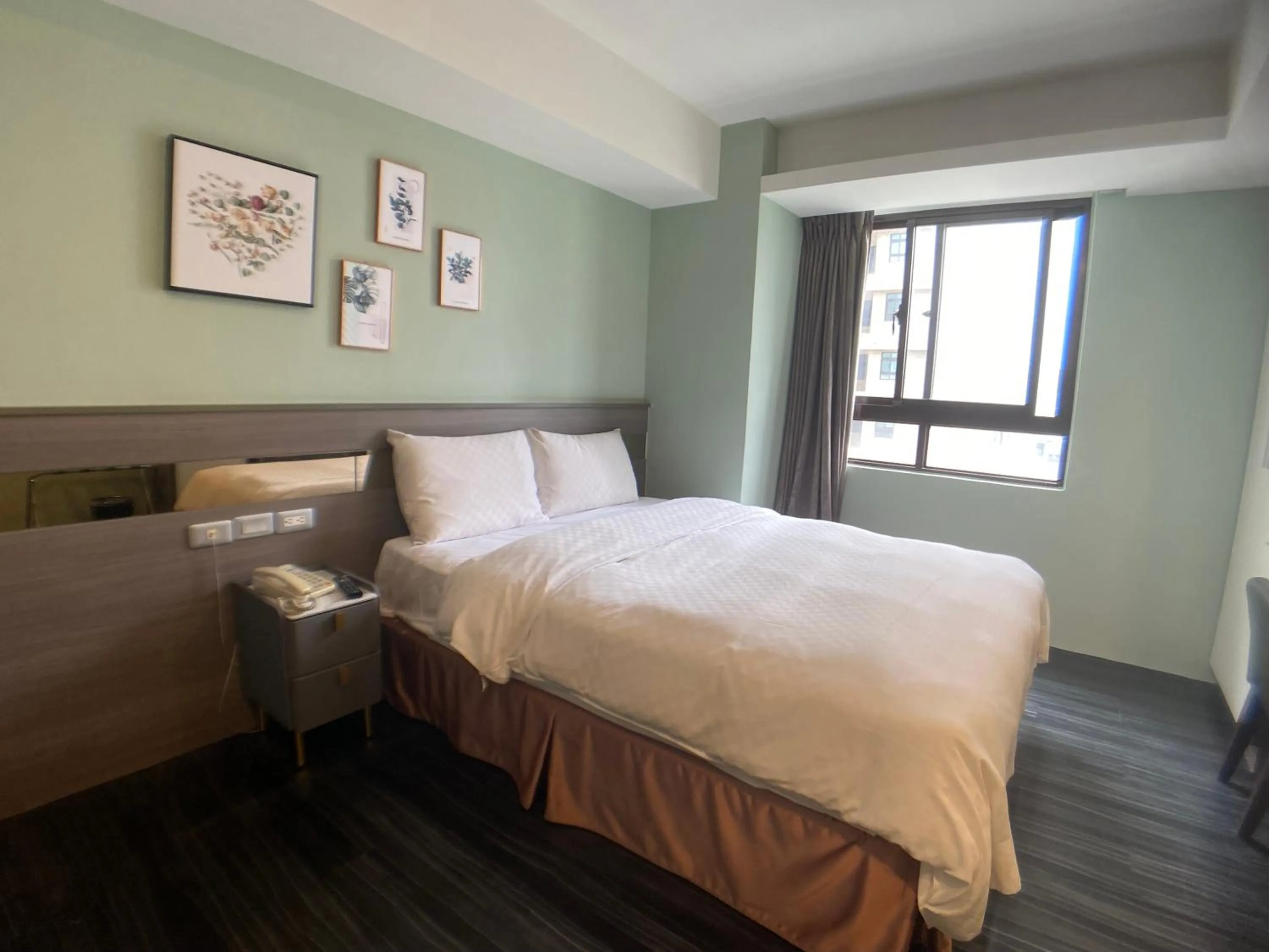 Bedroom, Bed in Taichung One Chung Hotel