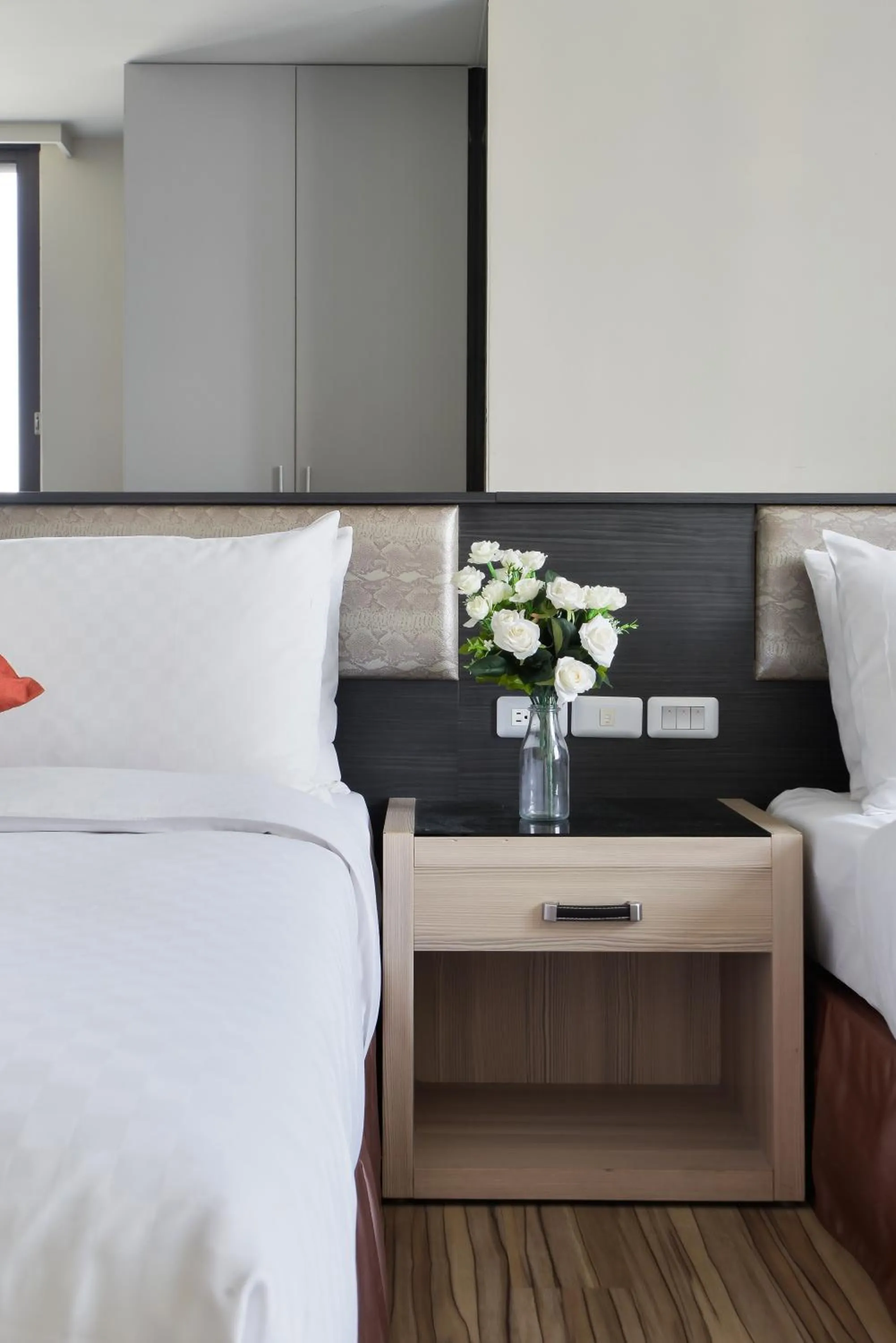 Bedroom, Bed in Taichung One Chung Hotel