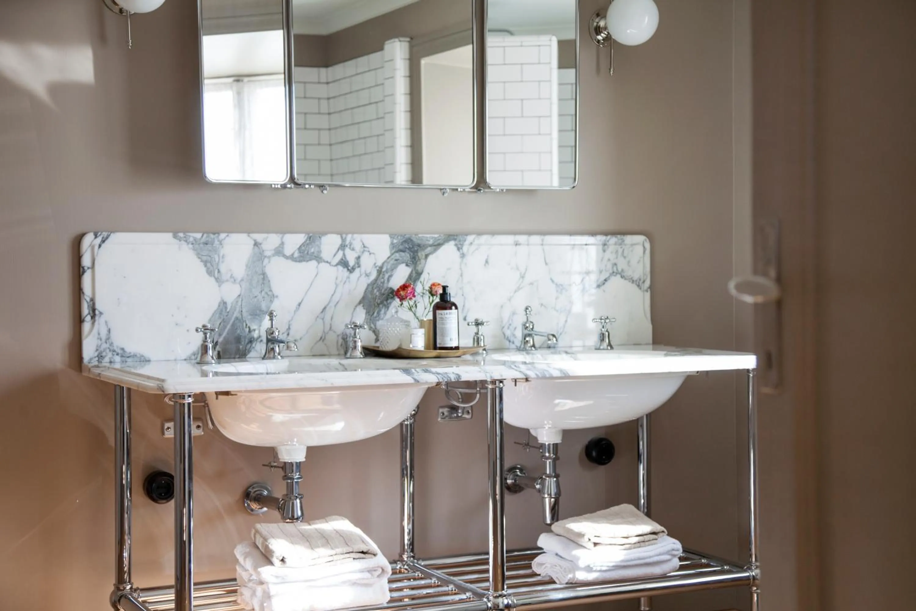 Shower in Värdshuset Lindgården