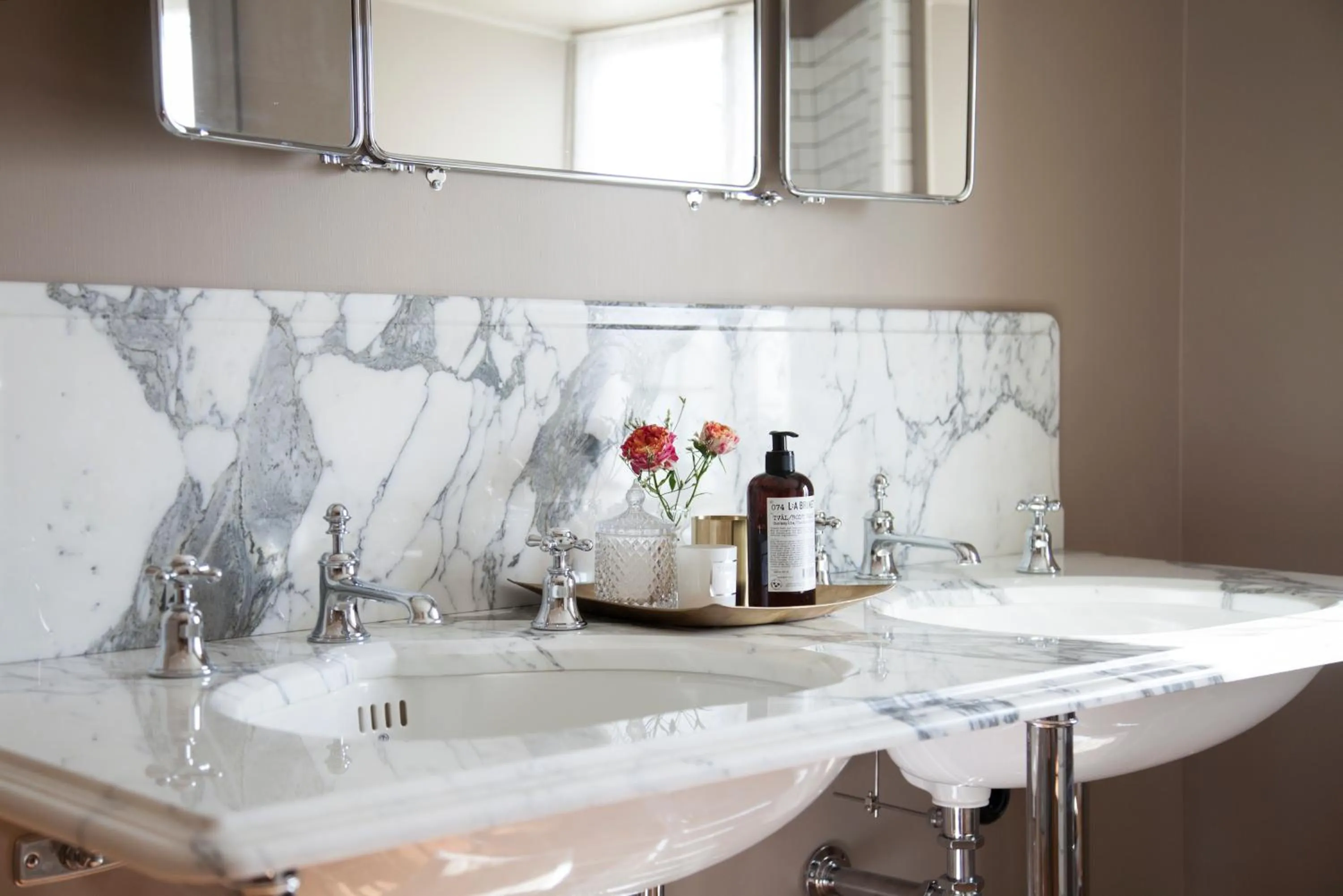 Bathroom in Värdshuset Lindgården