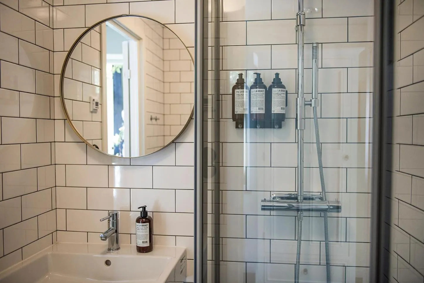 Shower in Värdshuset Lindgården