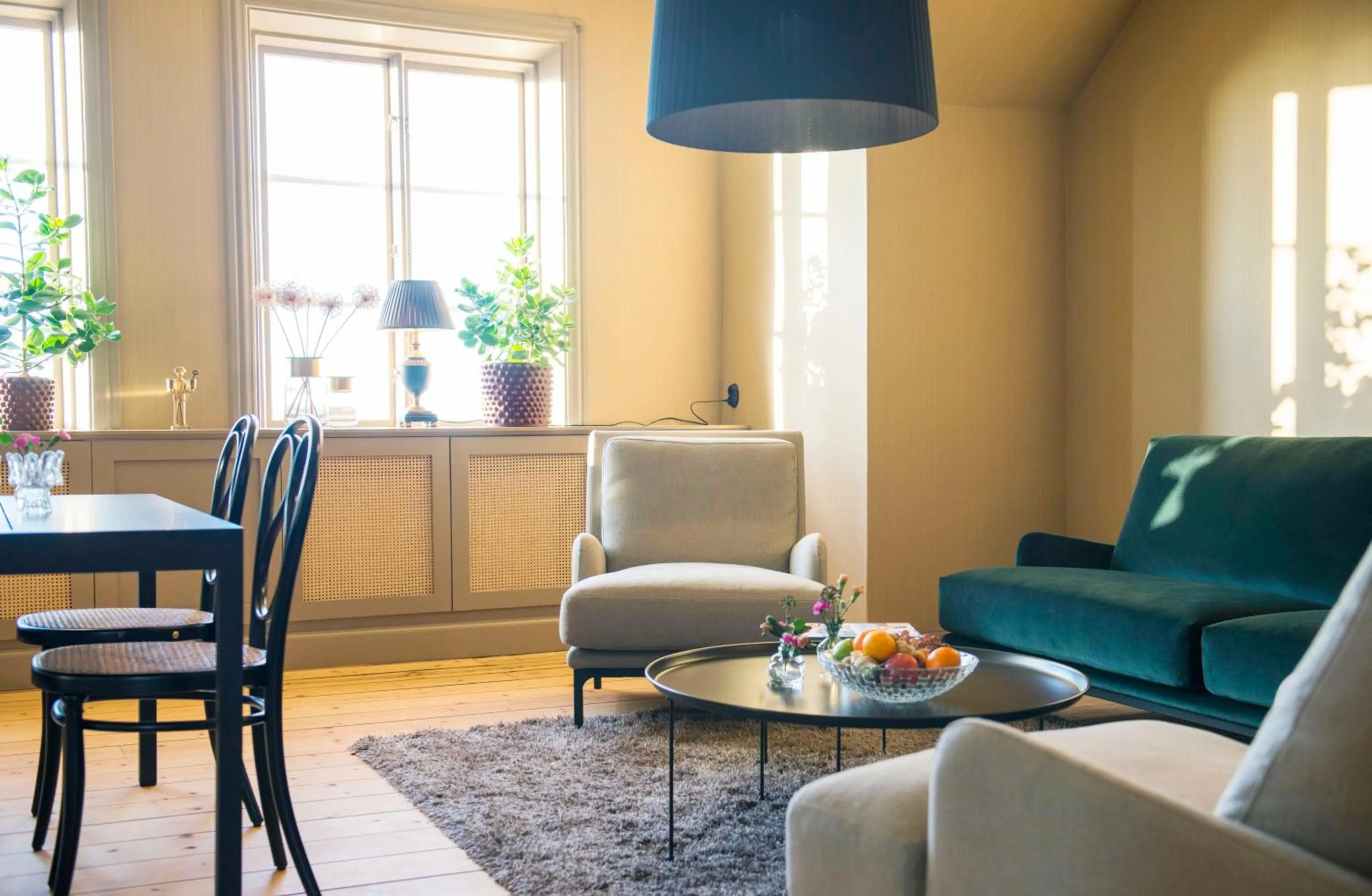 Living room in Värdshuset Lindgården