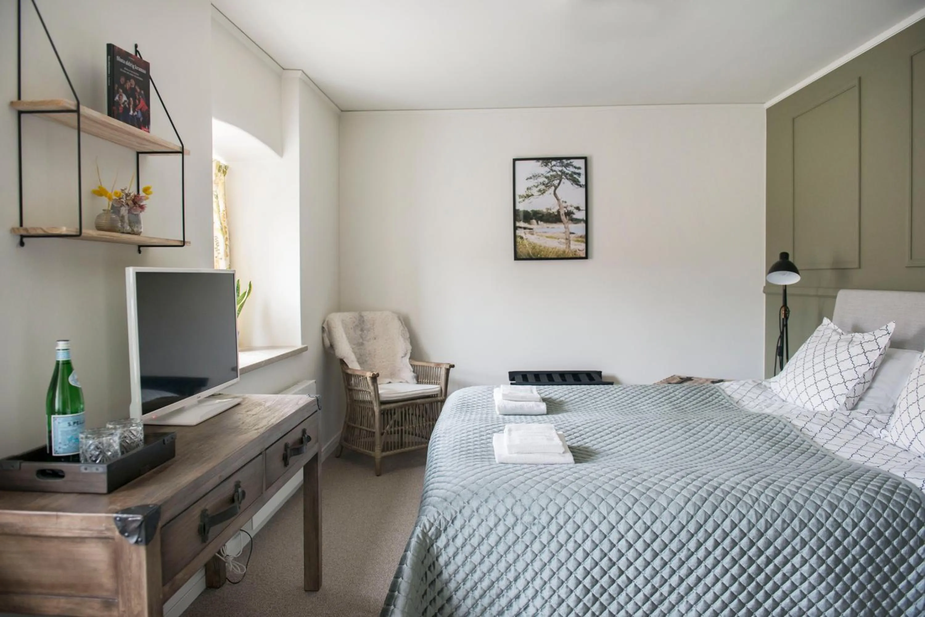 Bed in Värdshuset Lindgården