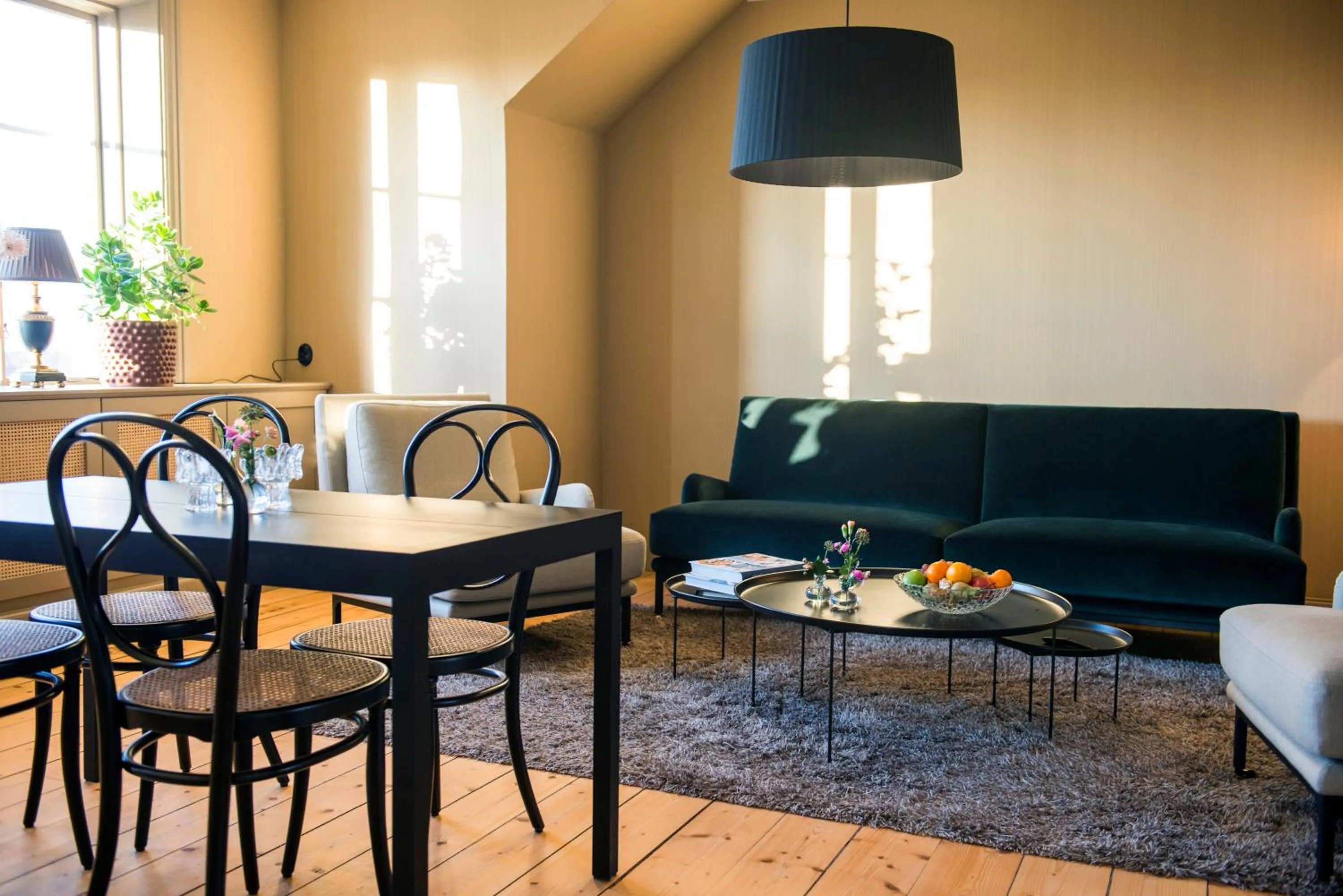 Living room in Värdshuset Lindgården