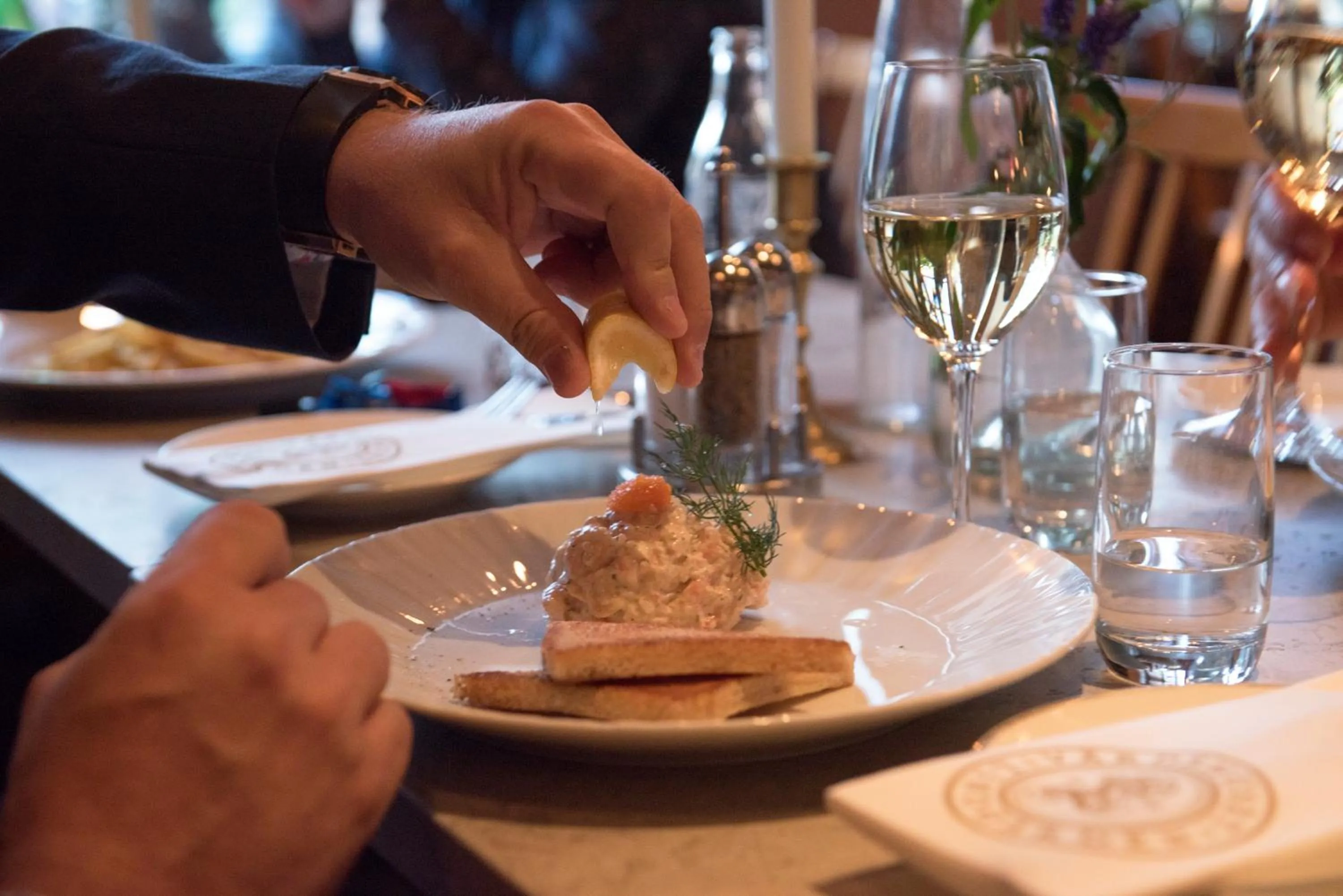 Property building in Värdshuset Lindgården