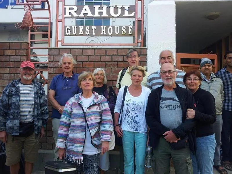 Facade/entrance in Rahul Guest House