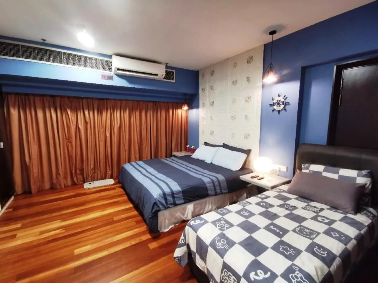 Bed in Resort Suites Pyramid & Lagoon