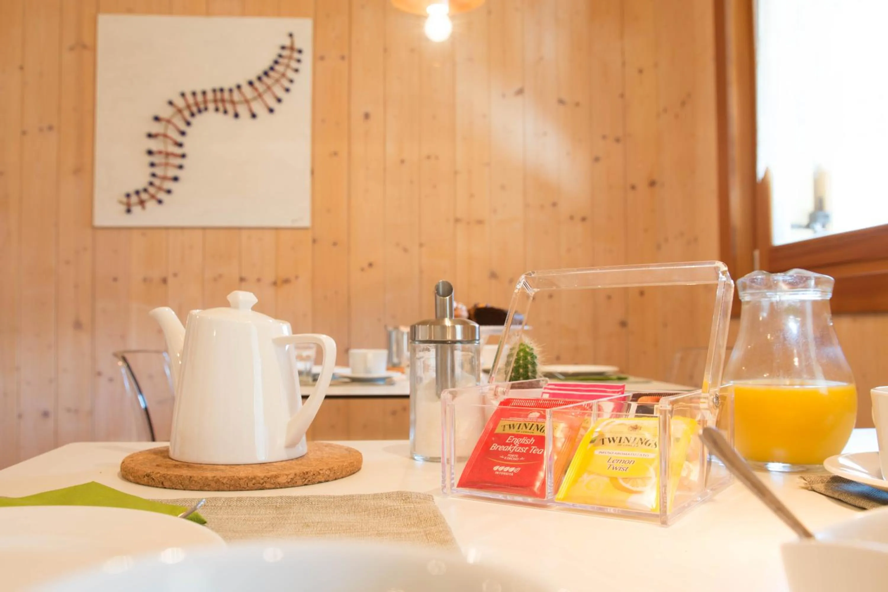 Continental breakfast in Agritur Casteller