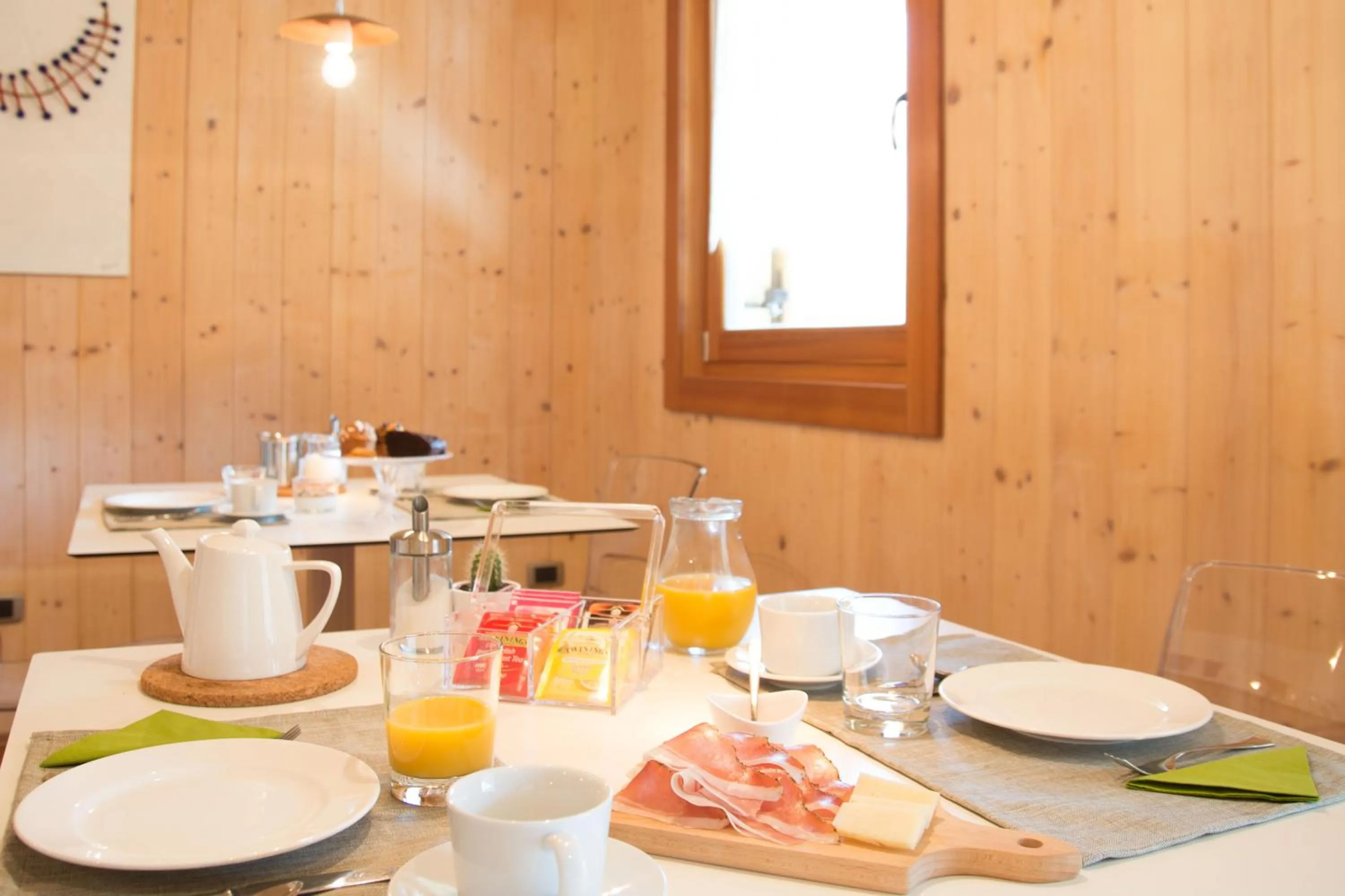 Continental breakfast in Agritur Casteller