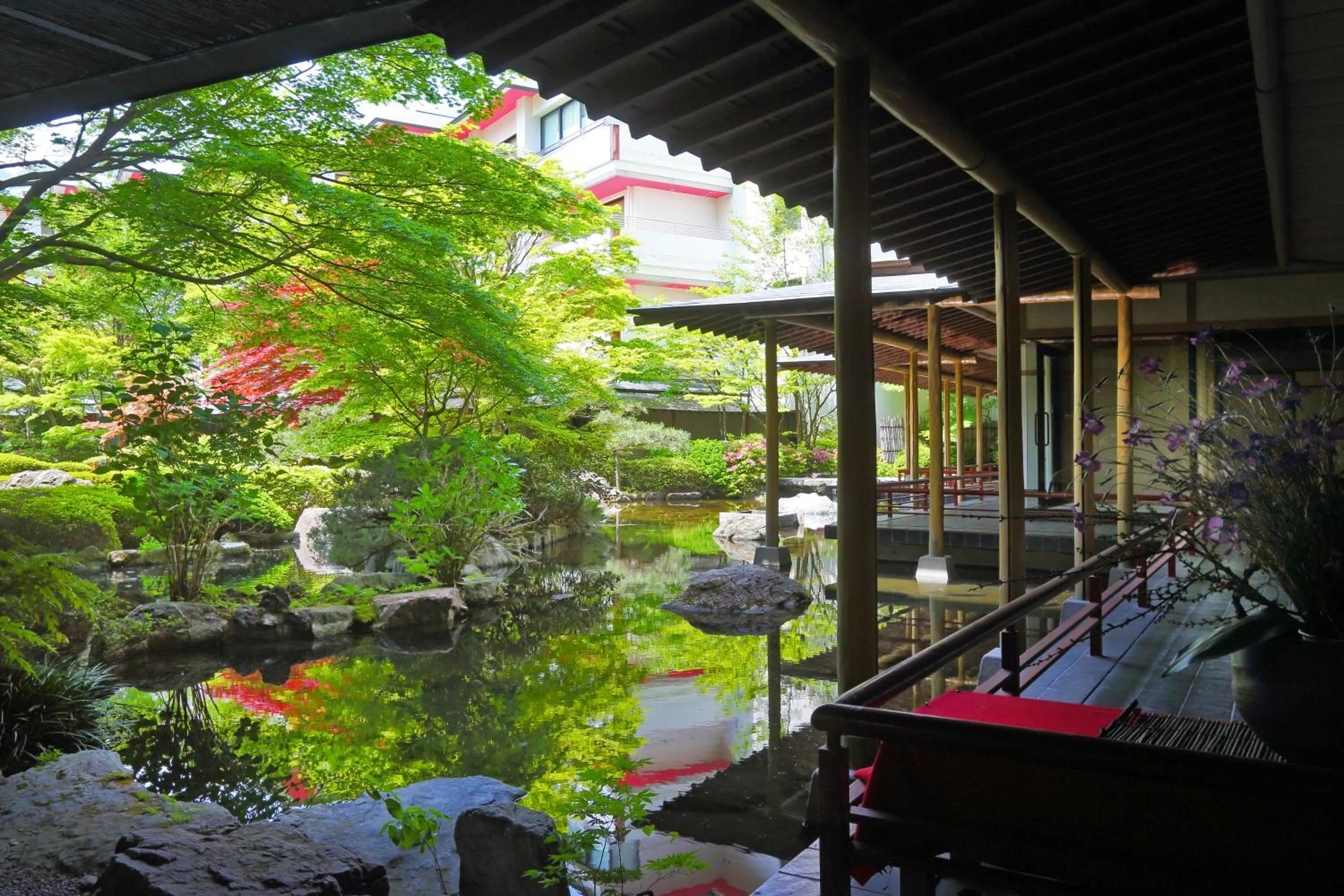 Garden in Kinugawa Grand Hotel Yumenotoki