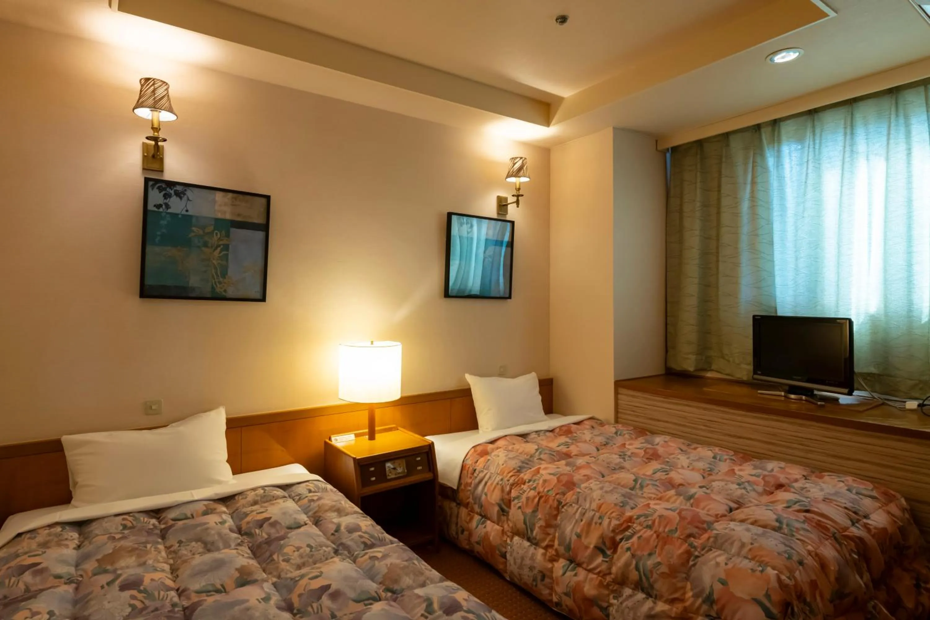 Bed in Kinugawa Grand Hotel Yumenotoki