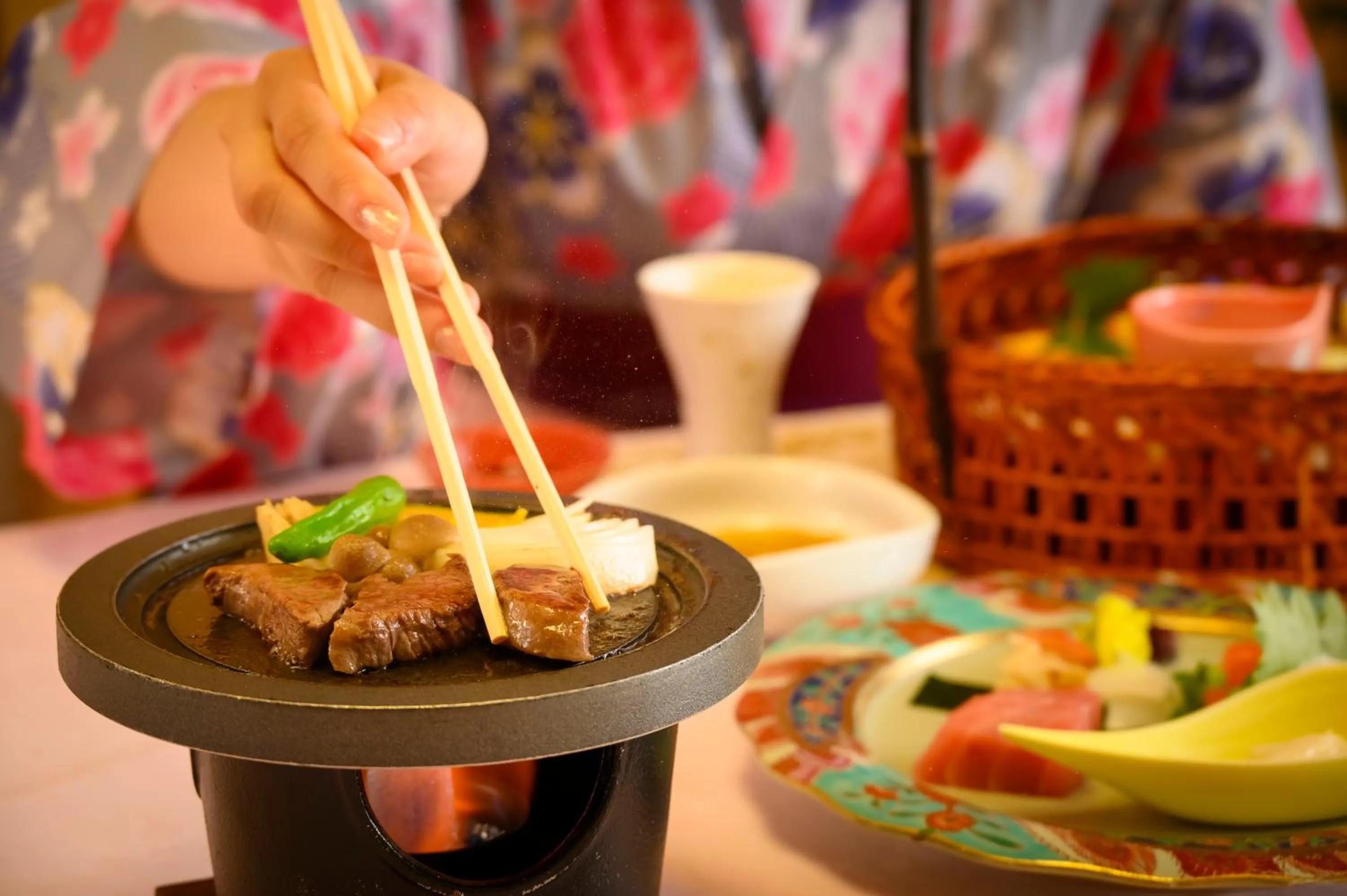 Food in Kinugawa Grand Hotel Yumenotoki