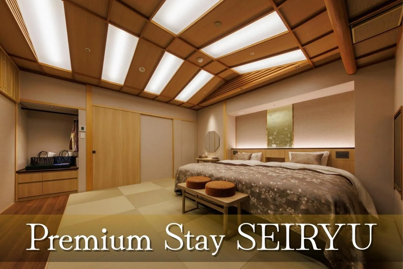 Bed in Kinugawa Grand Hotel Yumenotoki