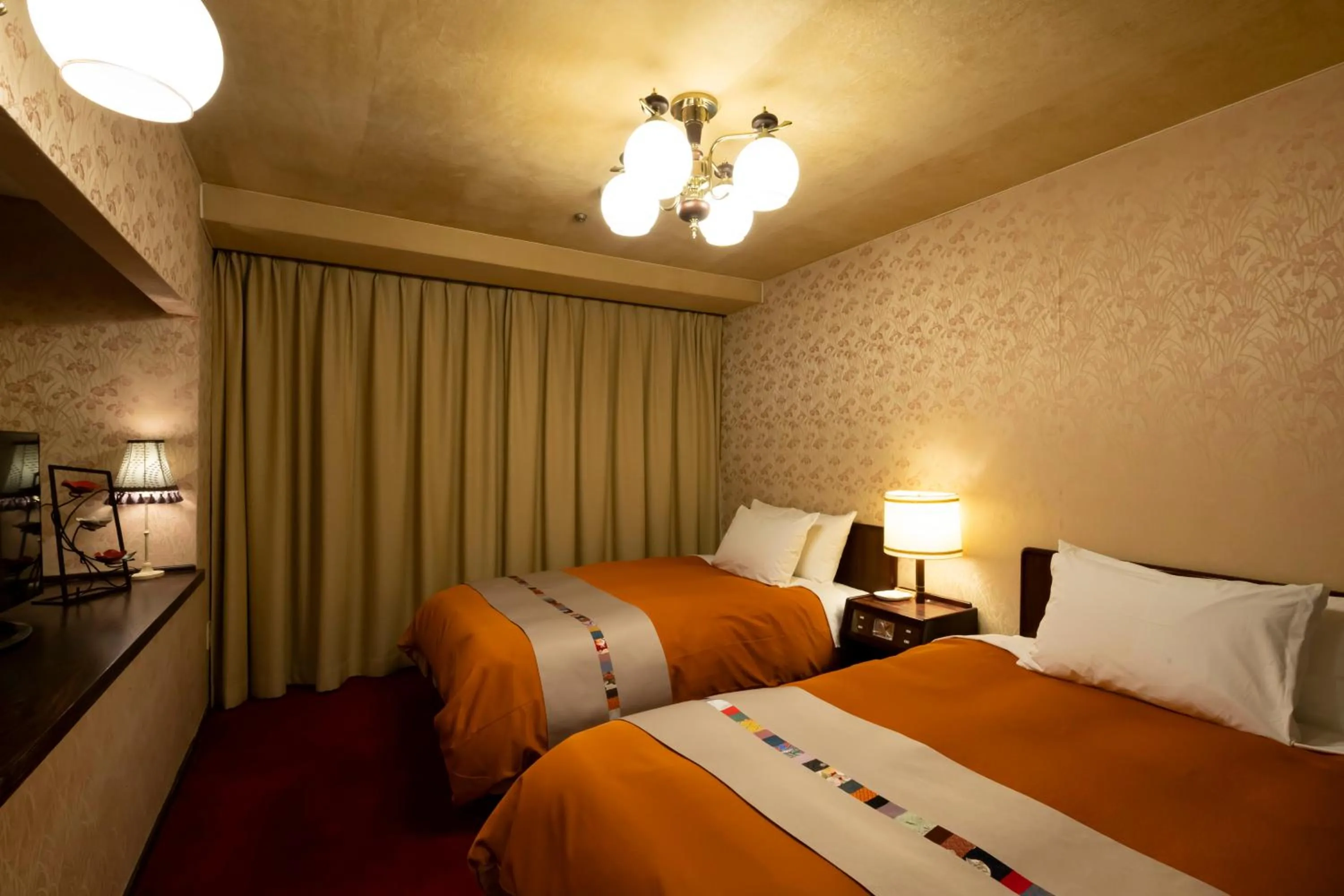 Bed in Kinugawa Grand Hotel Yumenotoki