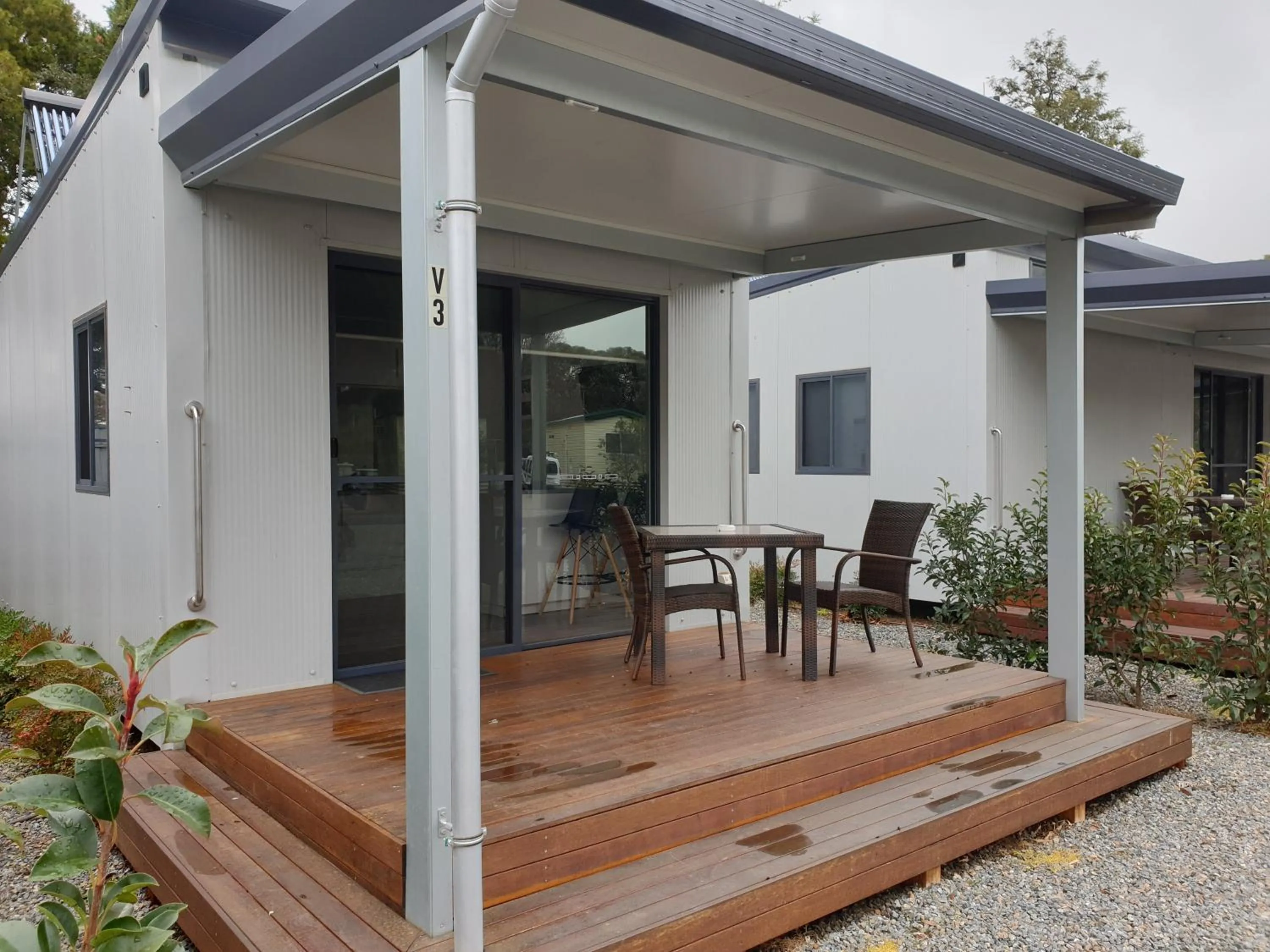 Patio in Gawler Caravan Park
