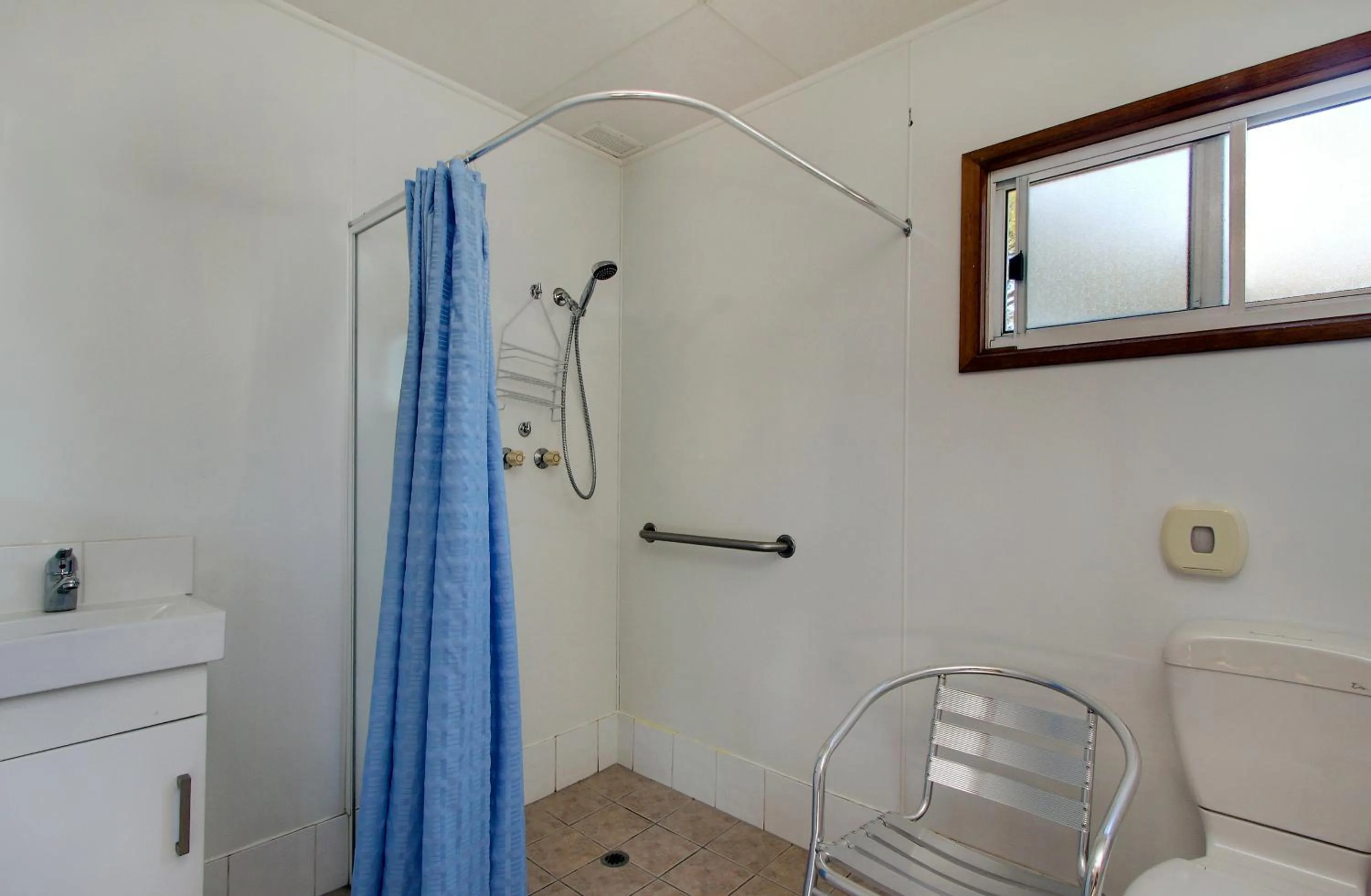 Shower in Gawler Caravan Park
