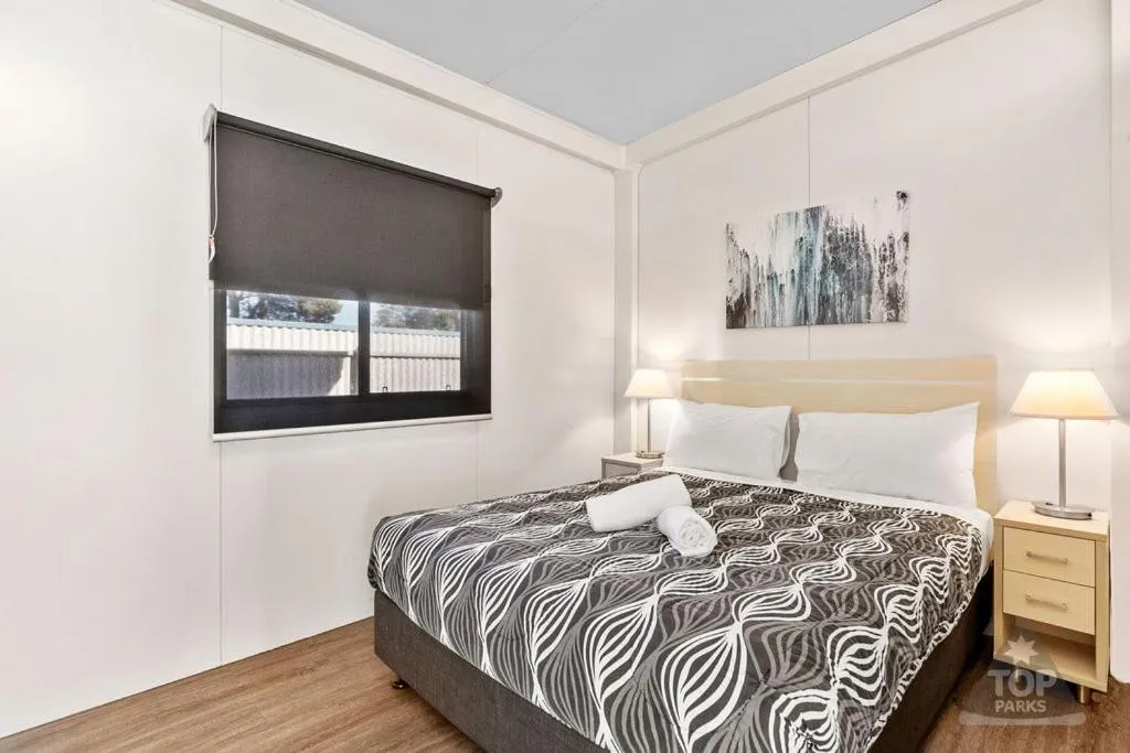 Bedroom, Bed in Gawler Caravan Park