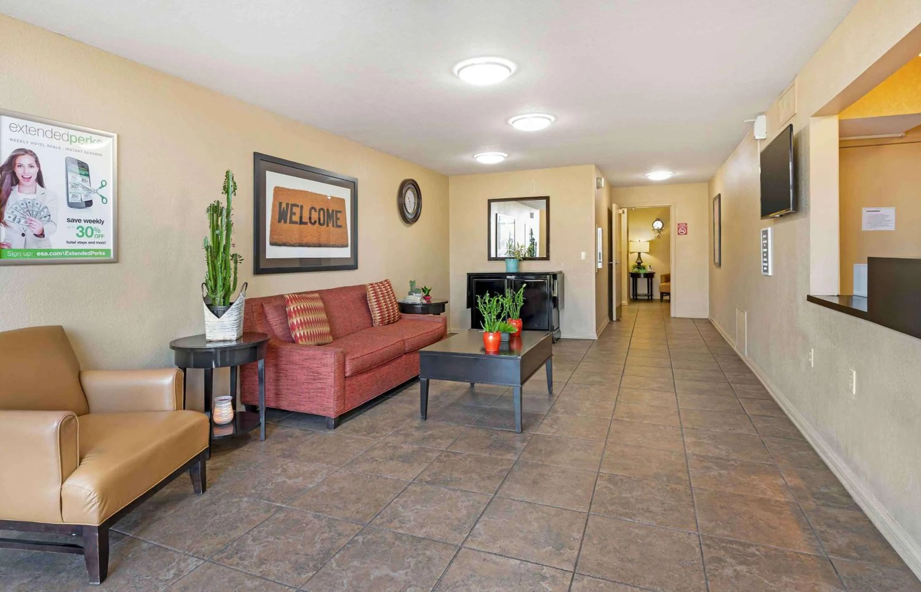 Lobby or reception in Extended Stay America Suites - Fort Wayne - North