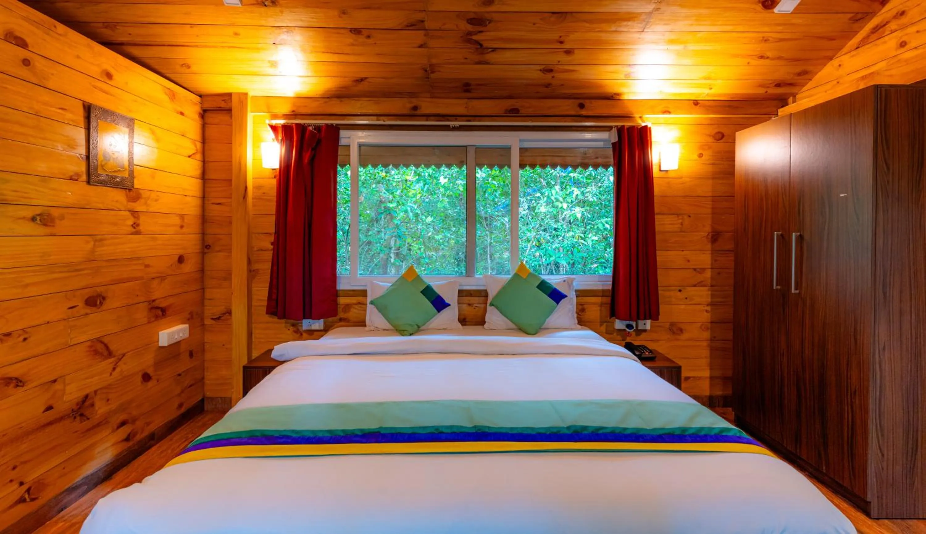 Bed in Treebo Rock Valley