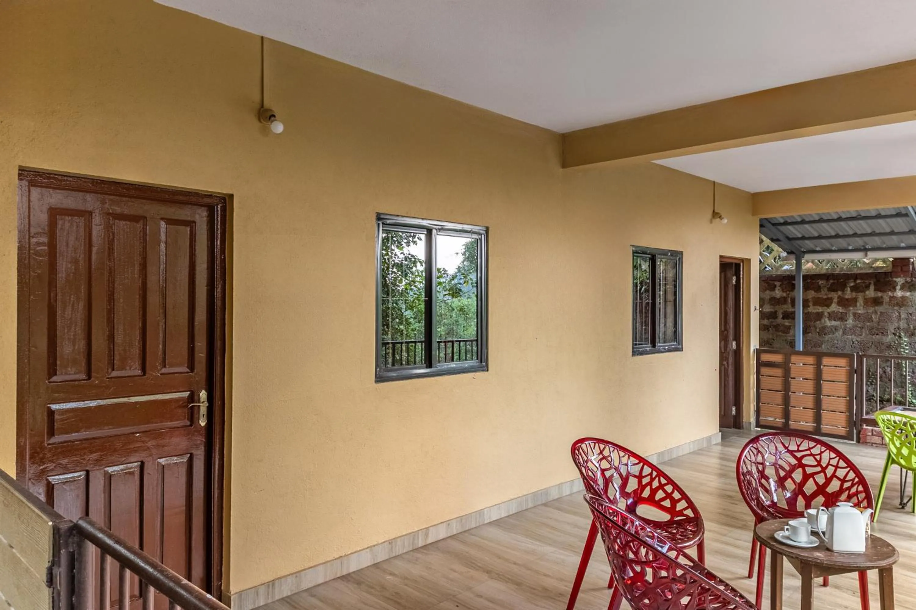 Balcony/Terrace in Nature Trails Rock Valley, Goa