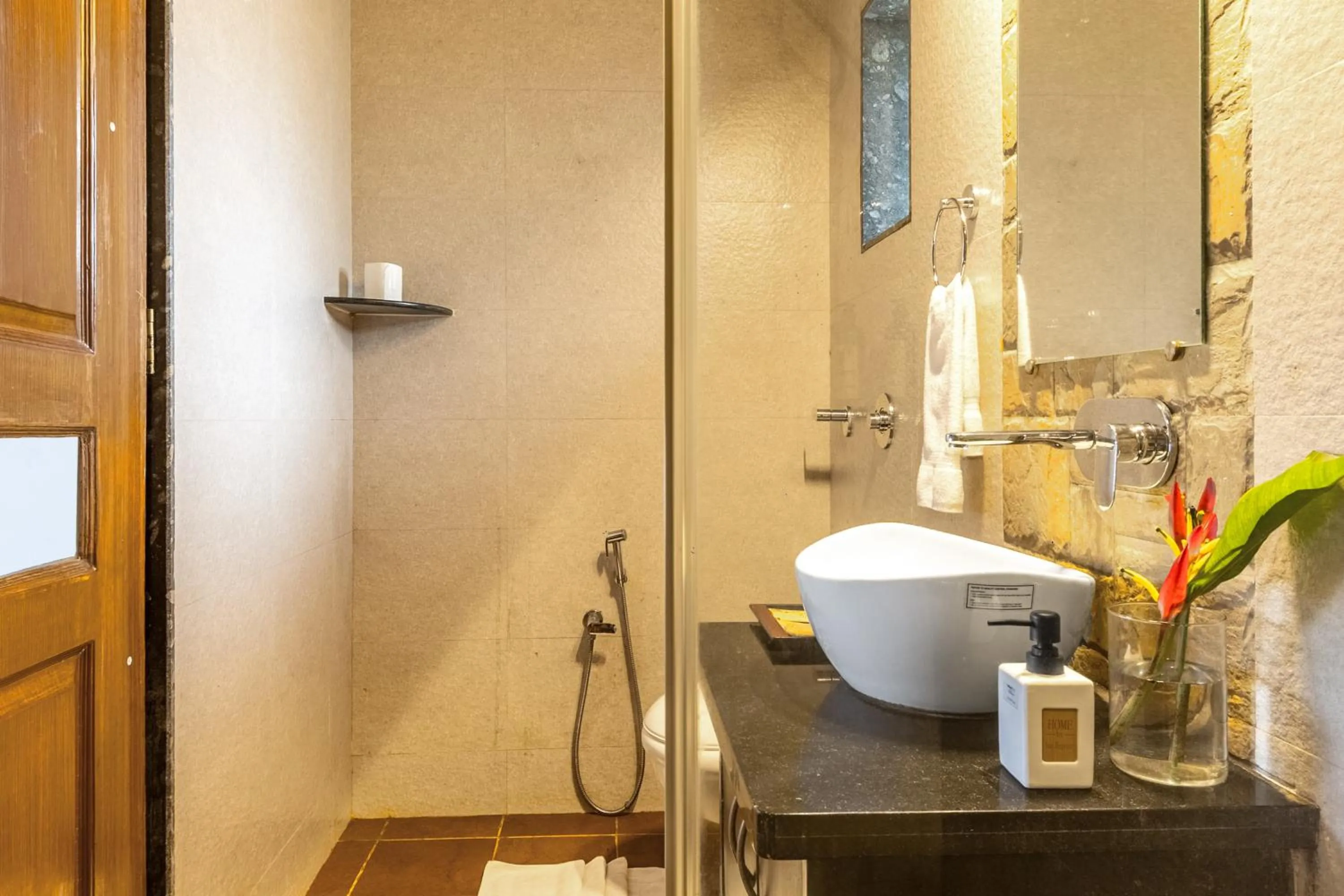 Bathroom in Nature Trails Rock Valley, Goa