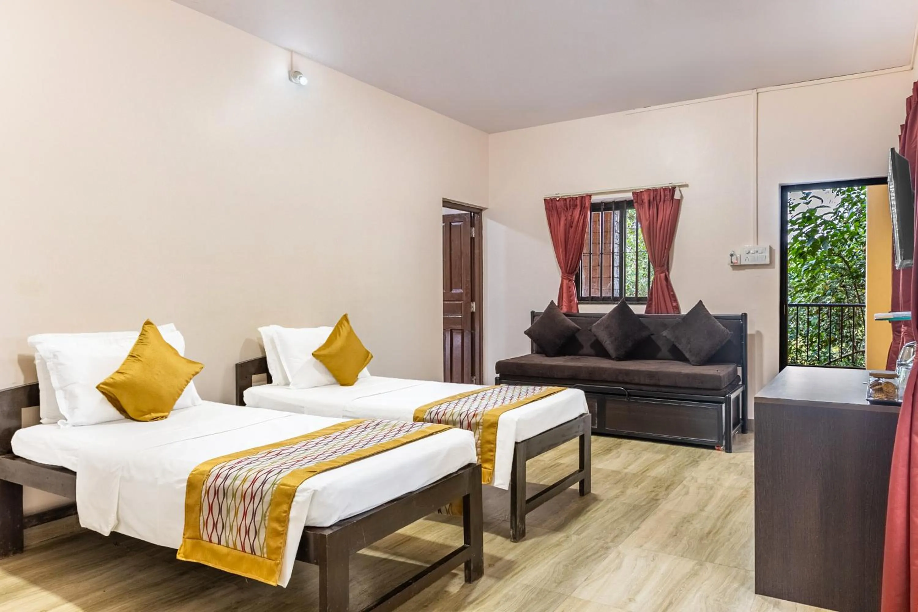 Bed in Nature Trails Rock Valley, Goa