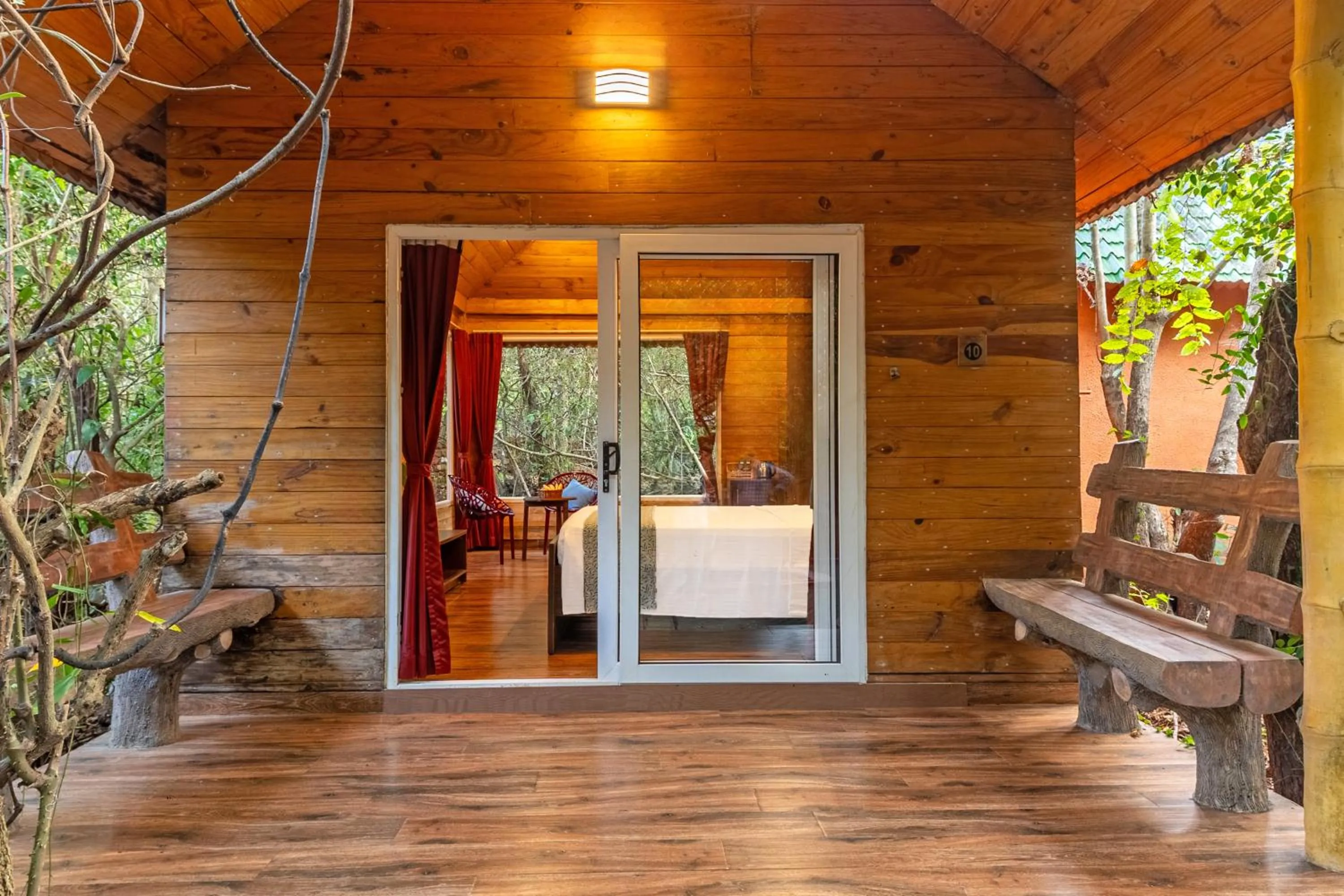 View (from property/room) in Nature Trails Rock Valley, Goa