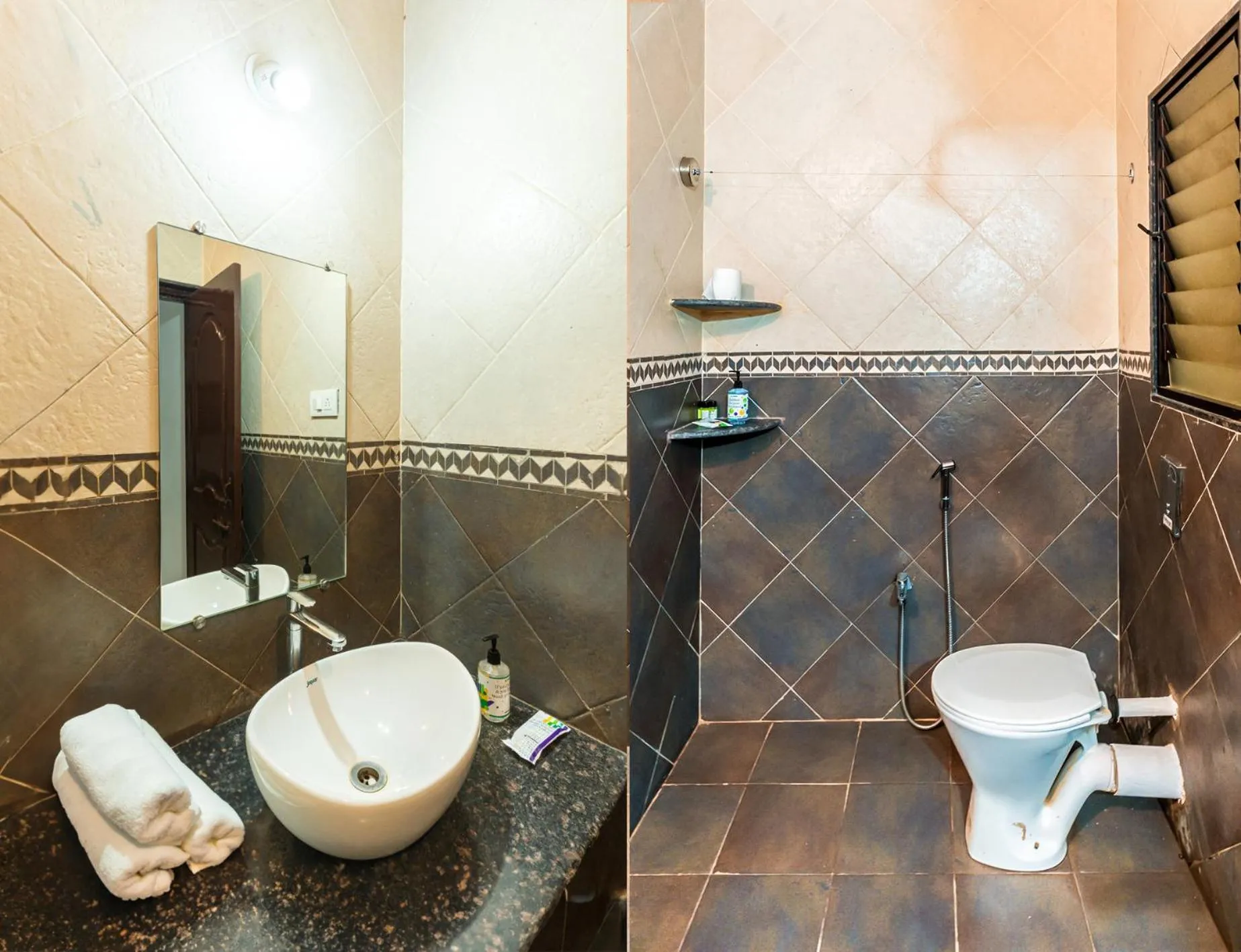 Toilet in Treebo Rock Valley