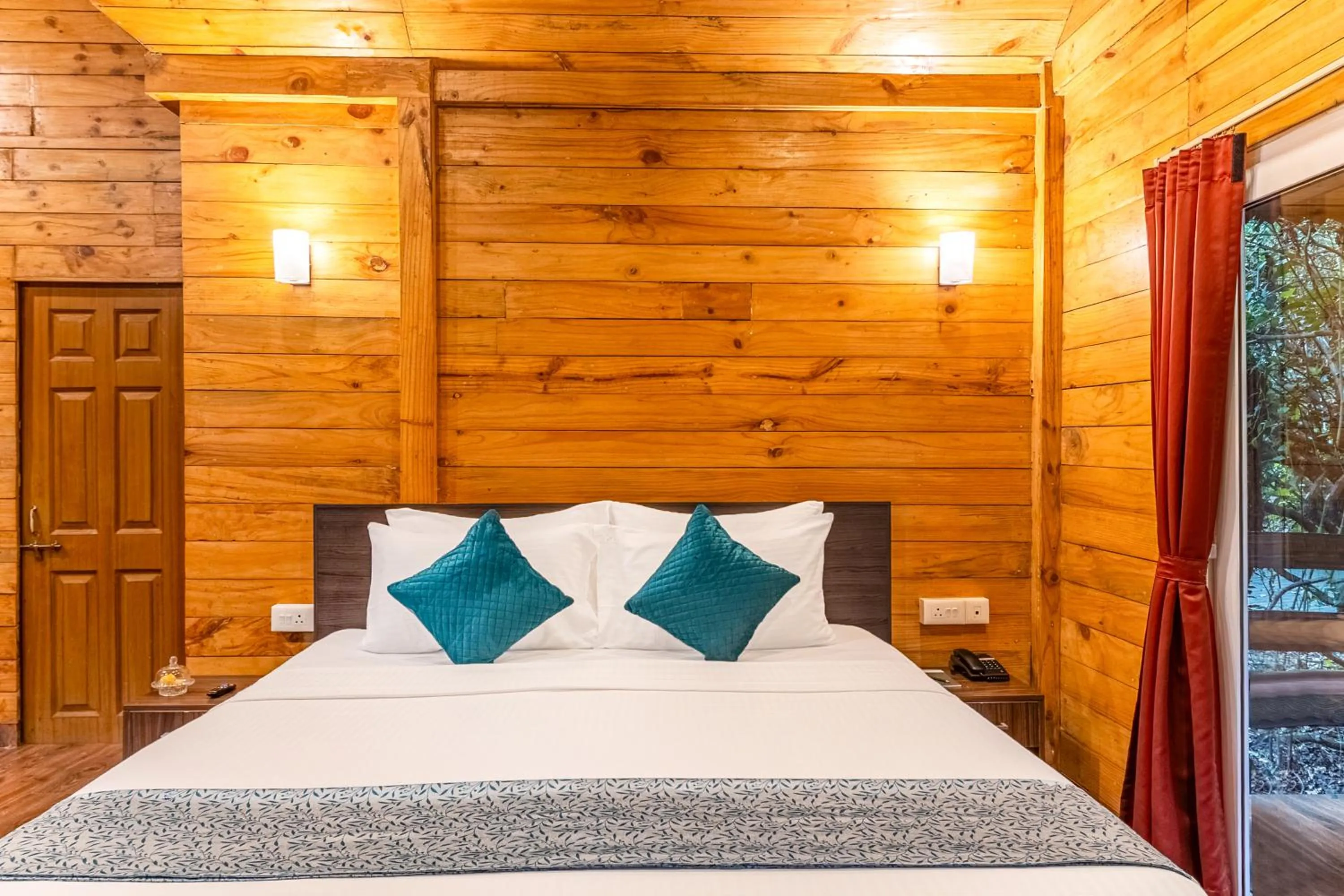 Bed in Nature Trails Rock Valley, Goa