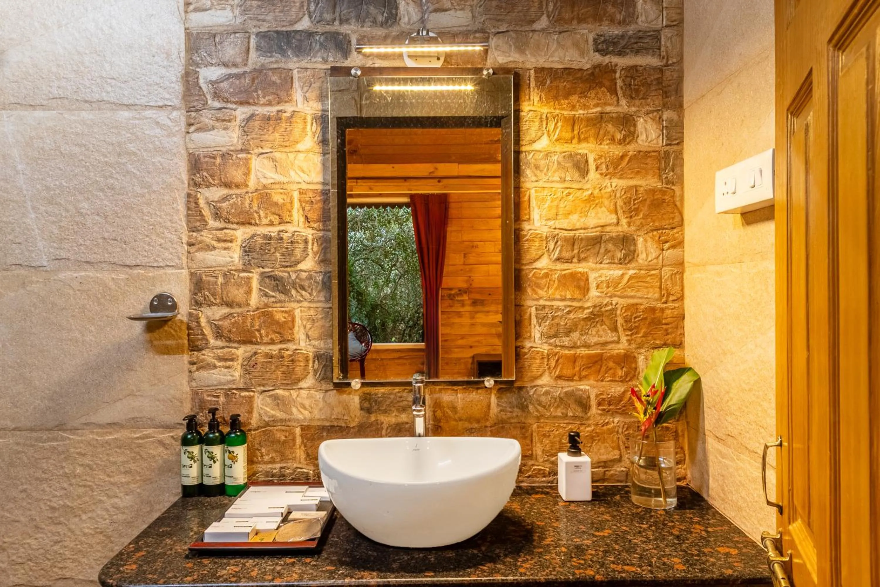 Bathroom in Nature Trails Rock Valley, Goa