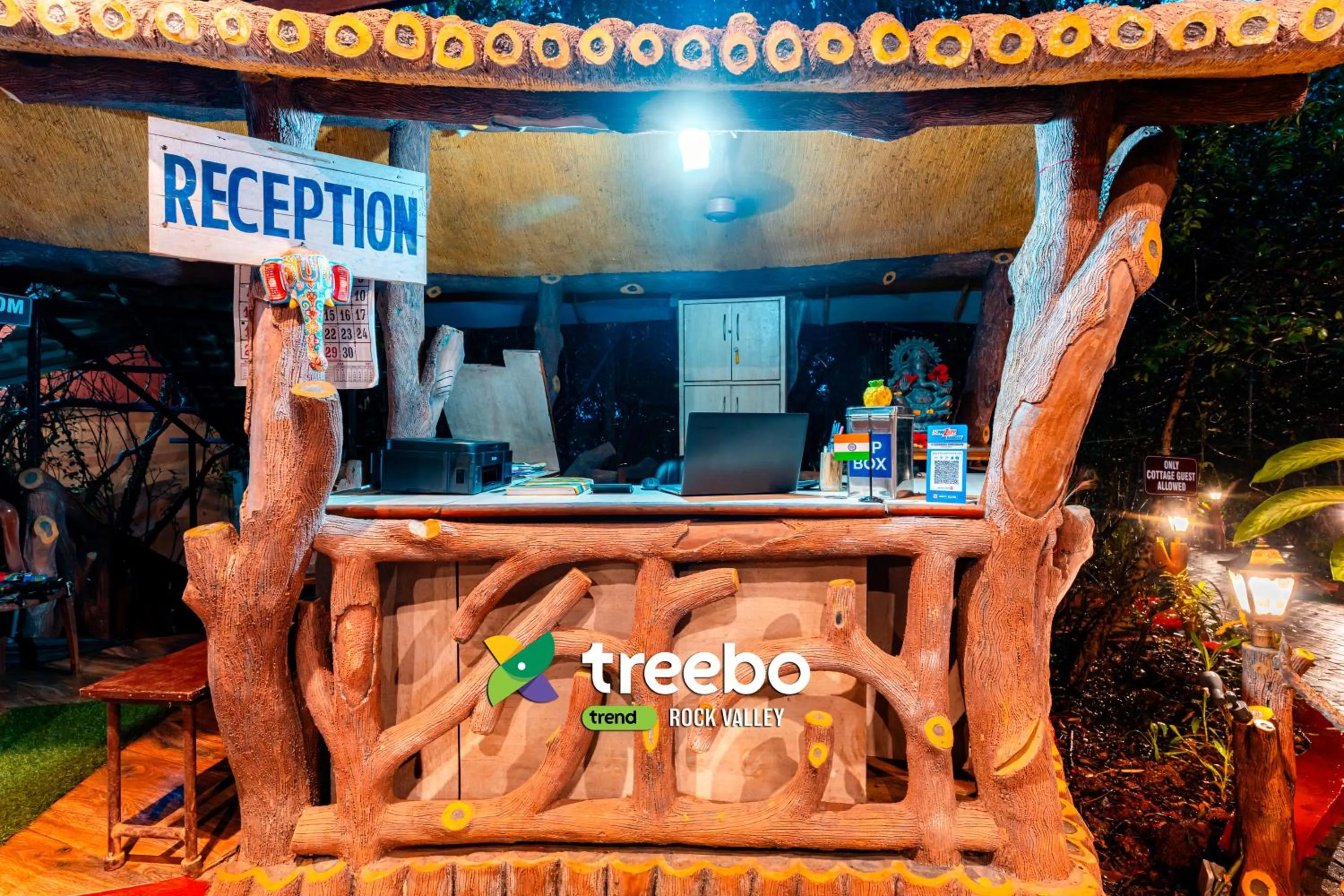Lobby or reception in Treebo Rock Valley