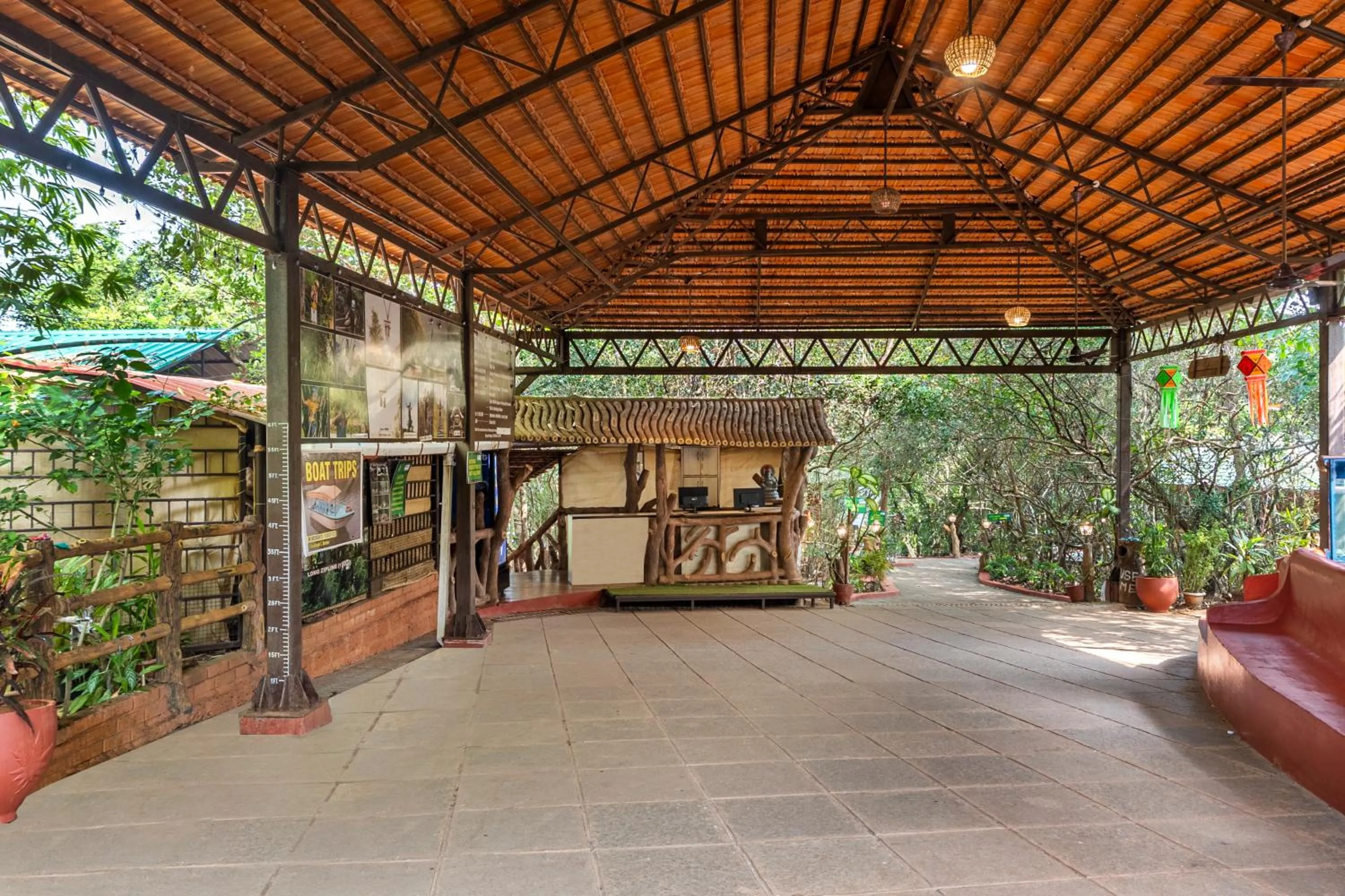 Lobby or reception in Nature Trails Rock Valley, Goa