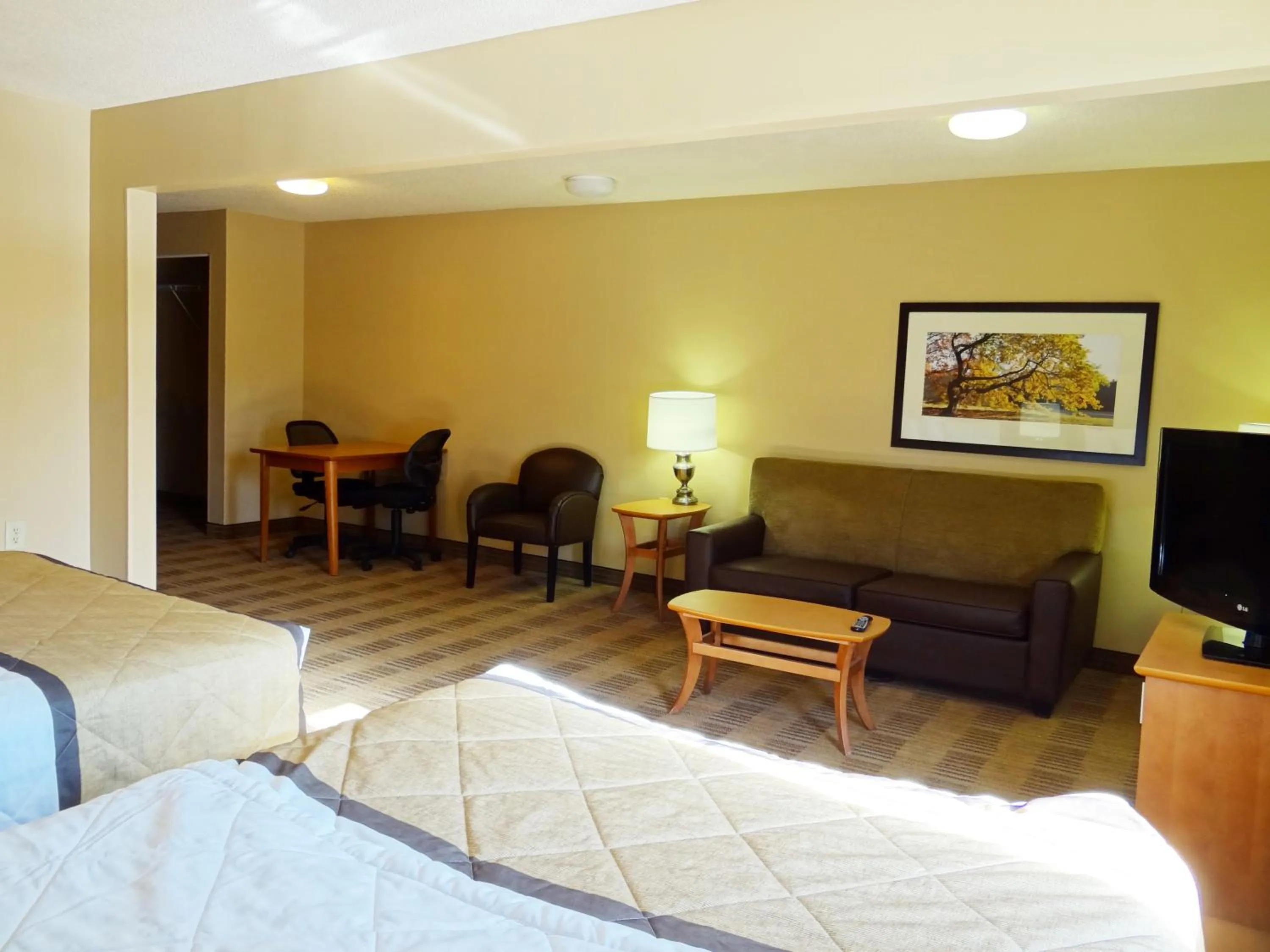 TV and multimedia, Bed in Extended Stay America Suites - Charleston - Northwoods Blvd