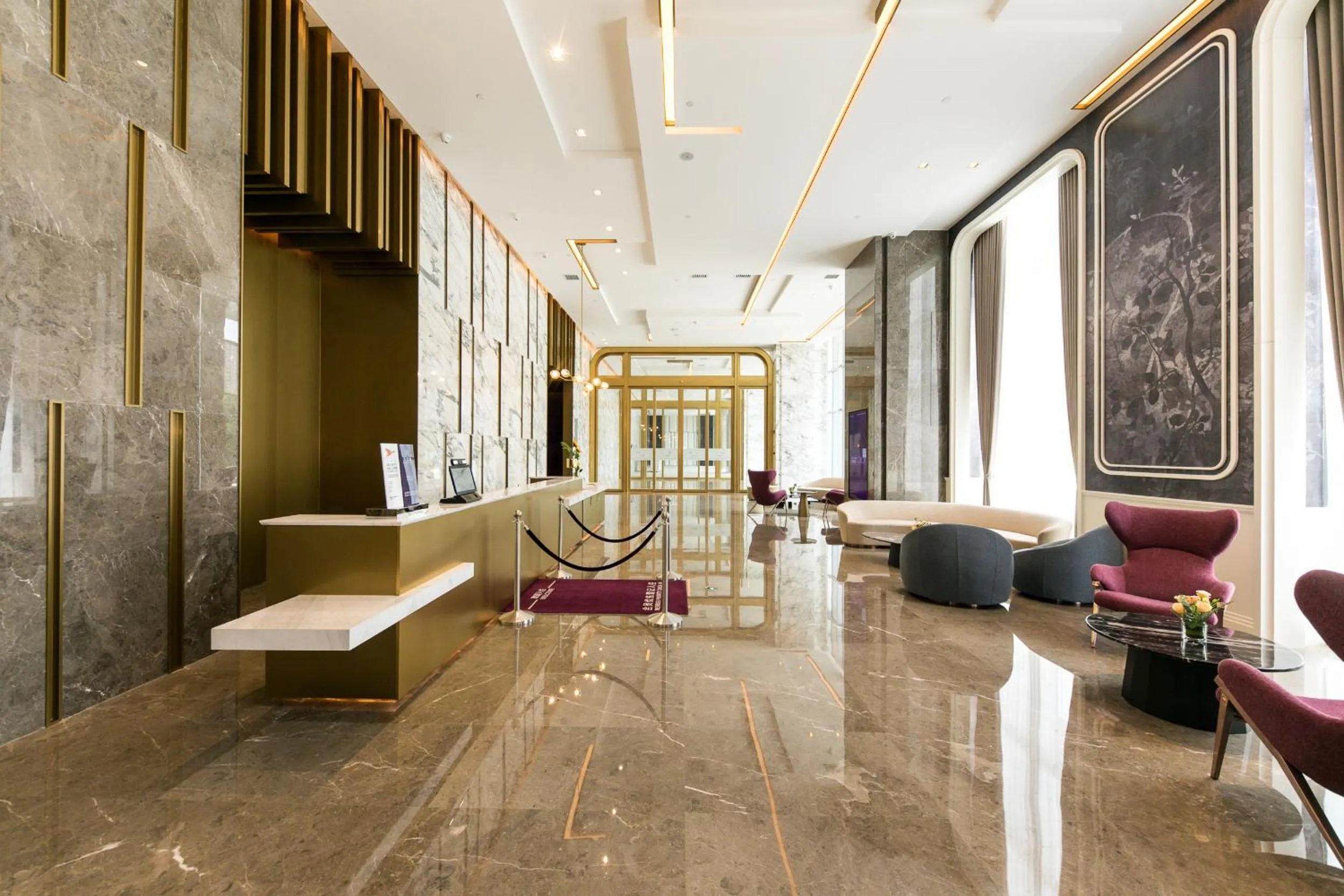 Seating area in Mercure Xi'an Qujiang