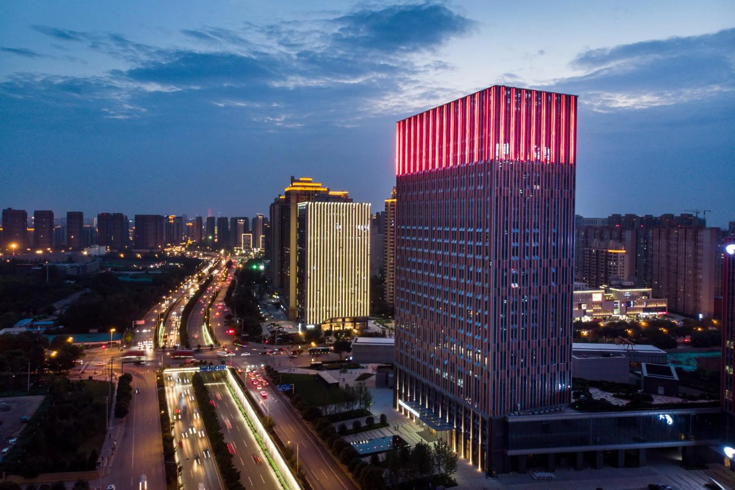 City view in Mercure Xi'an Qujiang