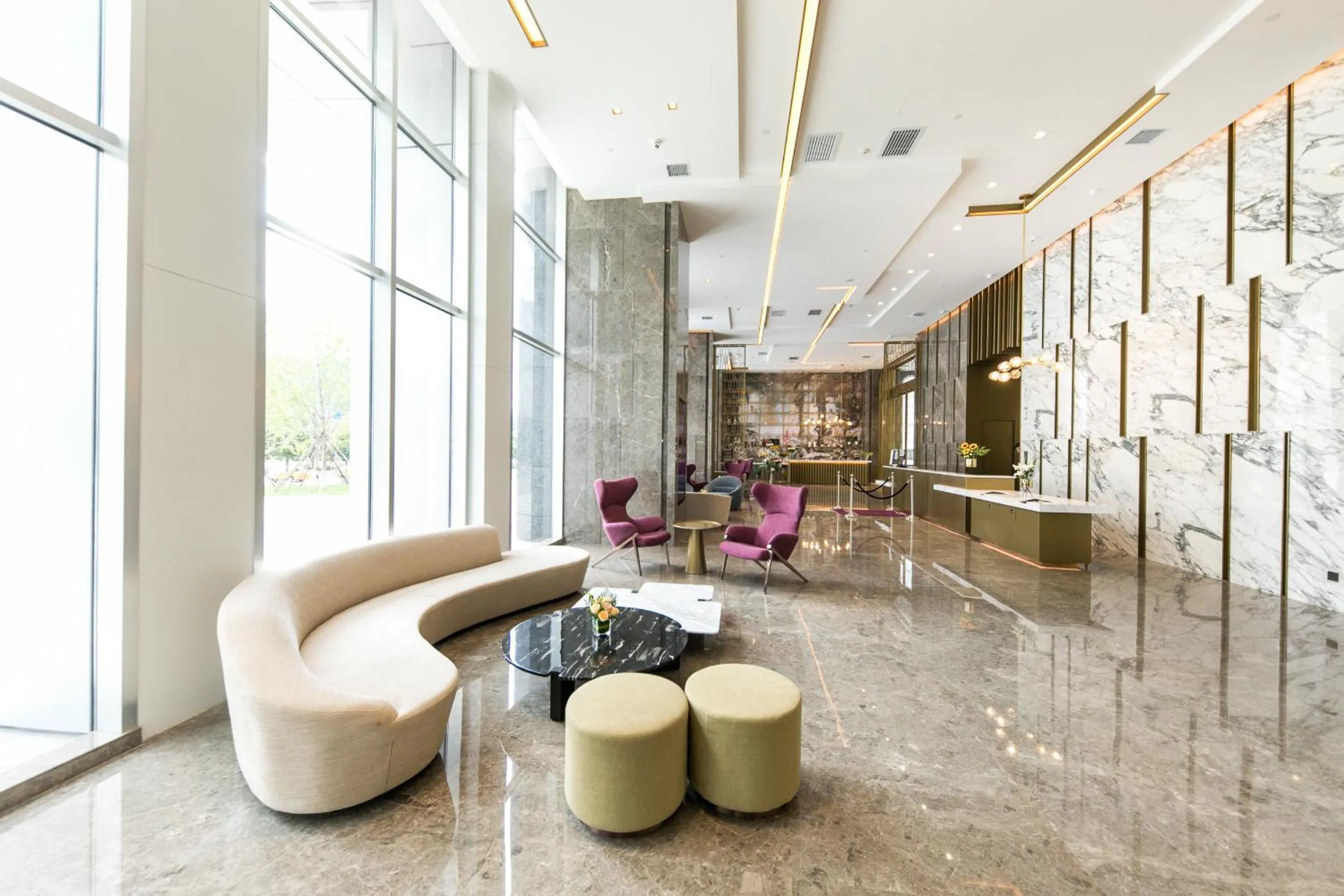 Seating area in Mercure Xi'an Qujiang